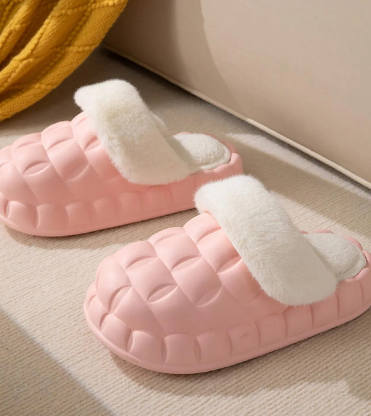 2022 nuove pantofole pantofole da casa da donna pantofole calde scarpe da casa in pelliccia invernale da donna pantofole da donn