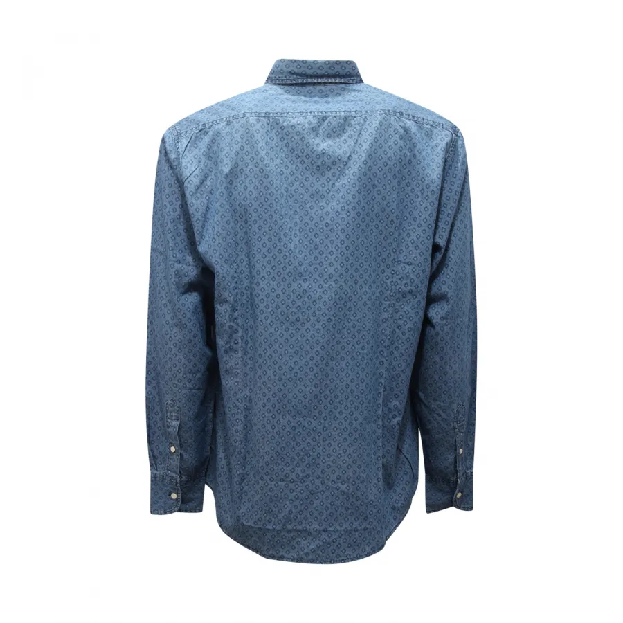 3429AR camicia uomo DEPERLU ADAM man shirt delavè blue