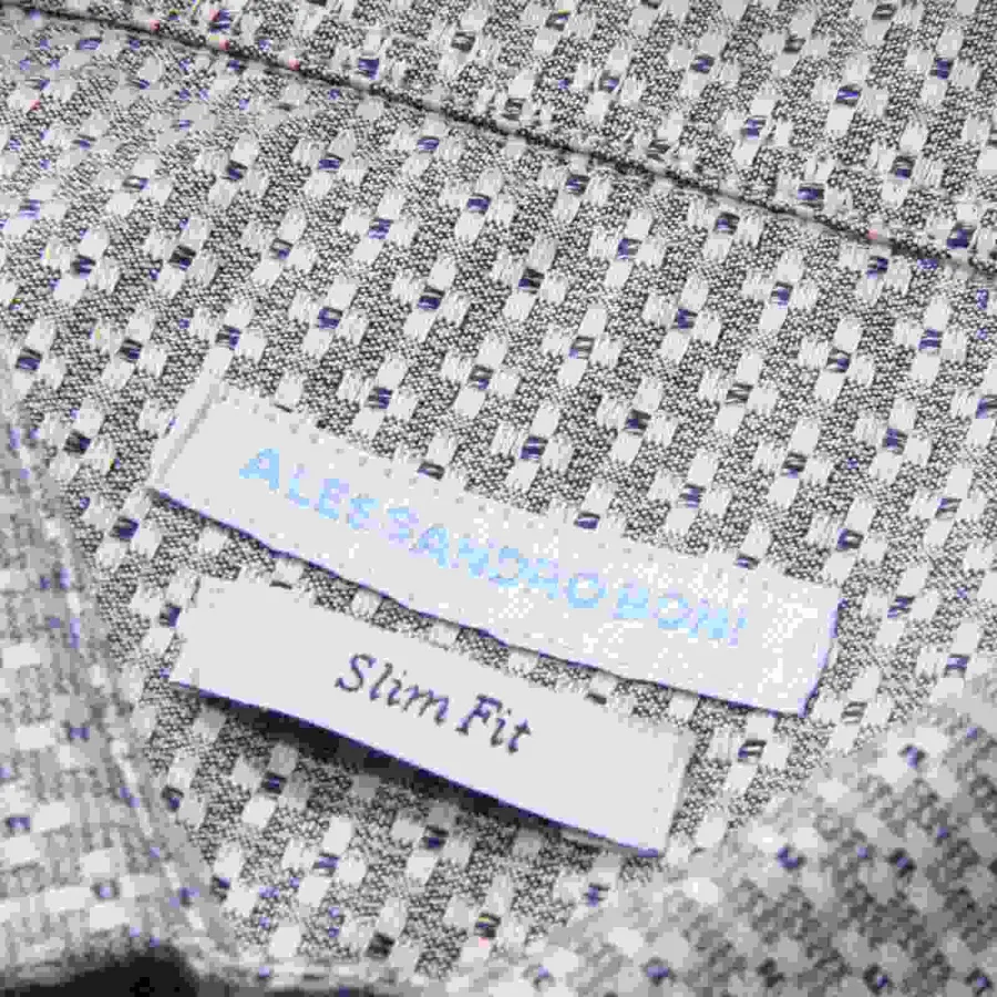3689AR camicia uomo ALESSANDRO BONI SLIM FIT man shirt