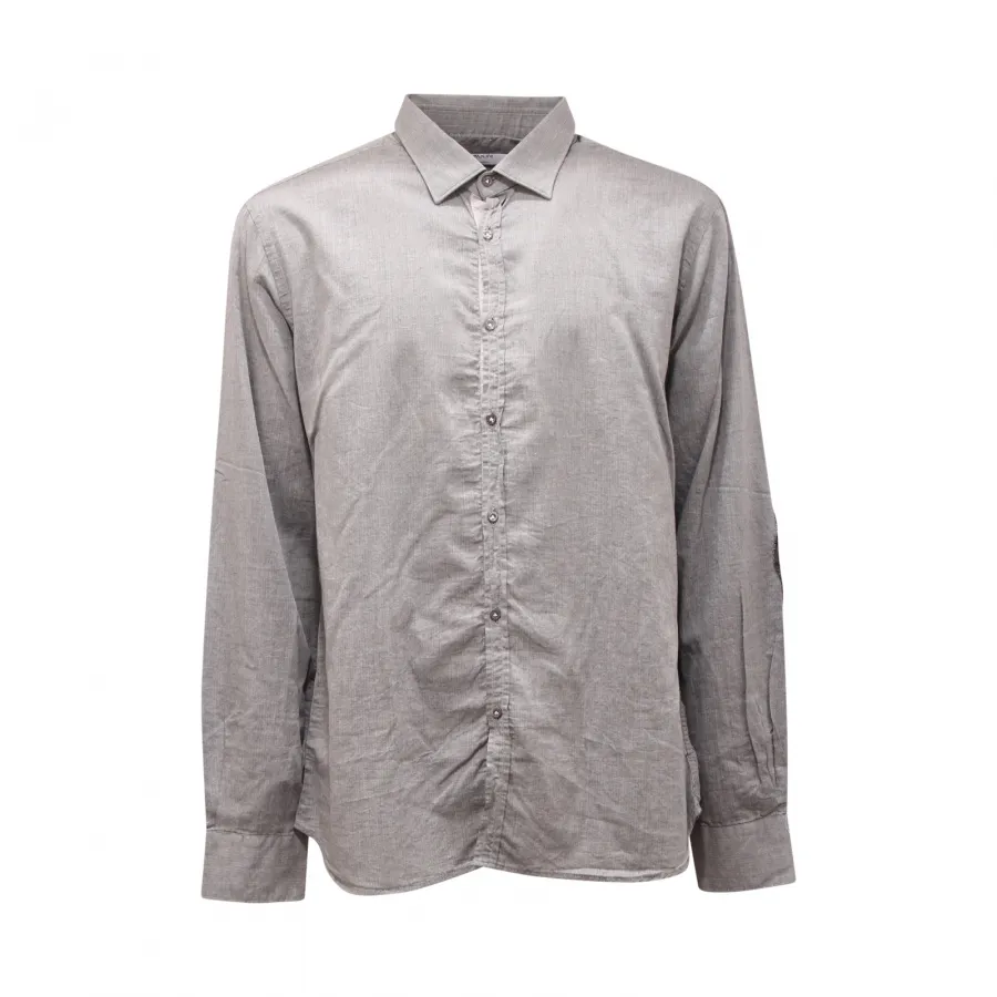 9784AQ camicia uomo AGLINI RICCARDO man shirt grey