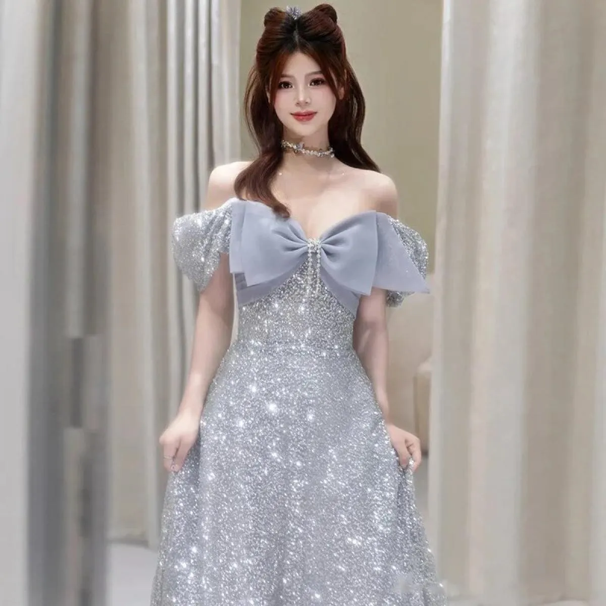 Abito da sera da donna Abito da festa di lusso 2023 per abiti da sposa Abiti lunghi per eventi speciali Abiti da ballo eleganti