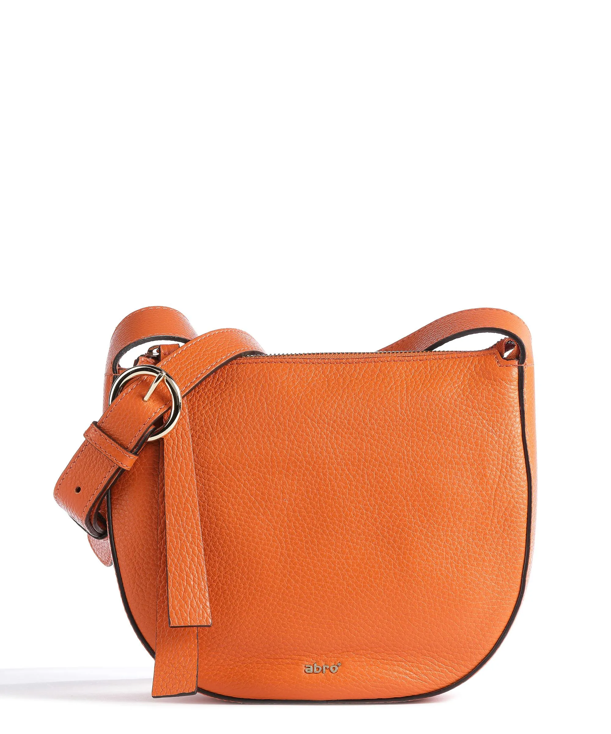 Abro Adria Lulu Borsa a tracolla pelle di vacchetta grana arancio  