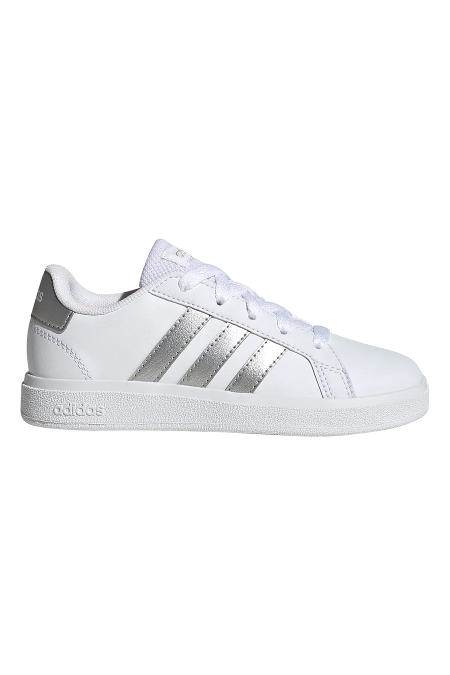   ADIDAS Sneakers Bianche e Argento da Bimbi Adidas Grand Court 2.0 K