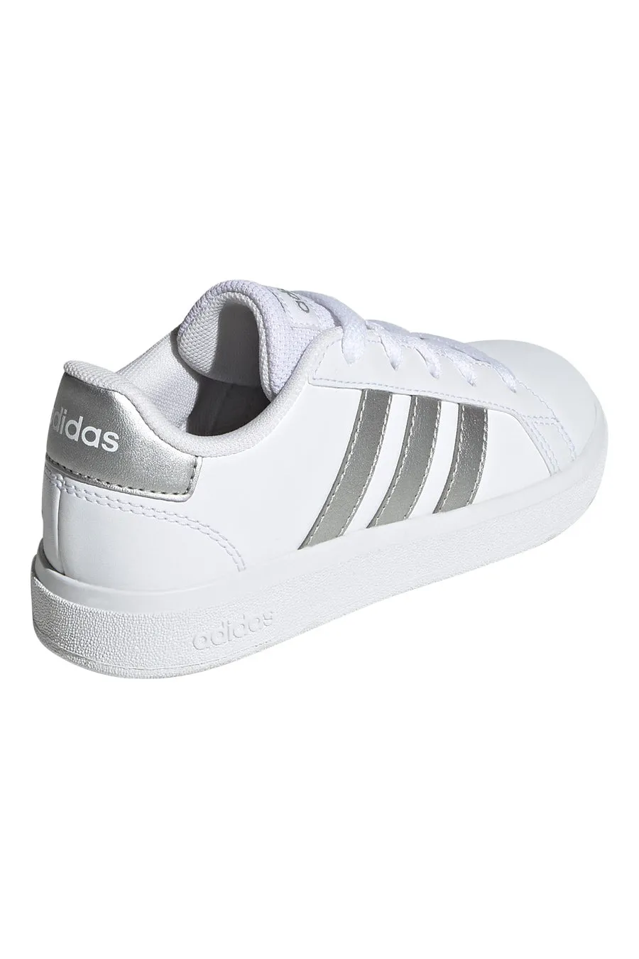   ADIDAS Sneakers Bianche e Argento da Bimbi Adidas Grand Court 2.0 K