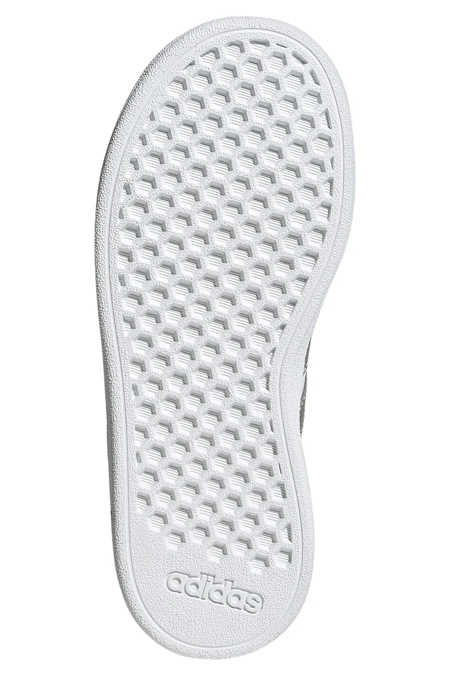   ADIDAS Sneakers Bianche e Argento da Bimbi Adidas Grand Court 2.0 K