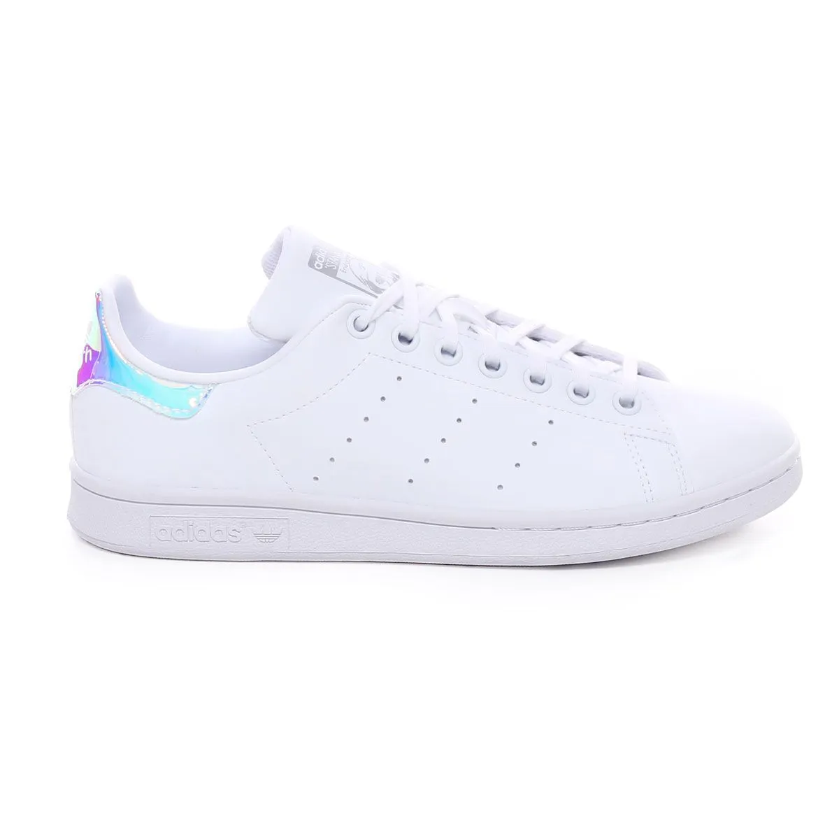 Adidas Stan Smith Primegreen Bambina Bianco Specchiato