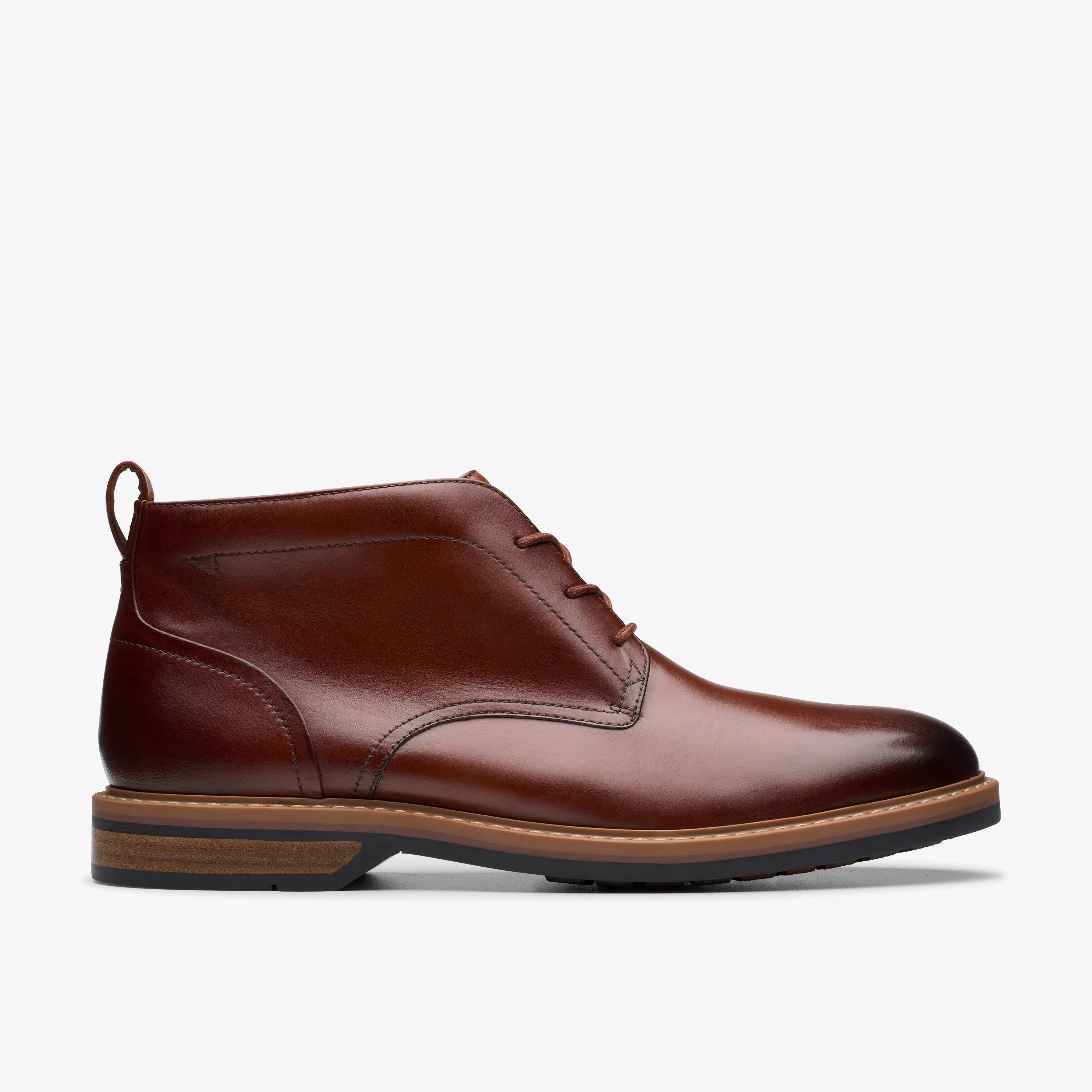 Aldwin Chukka Pelle marrone chiaro