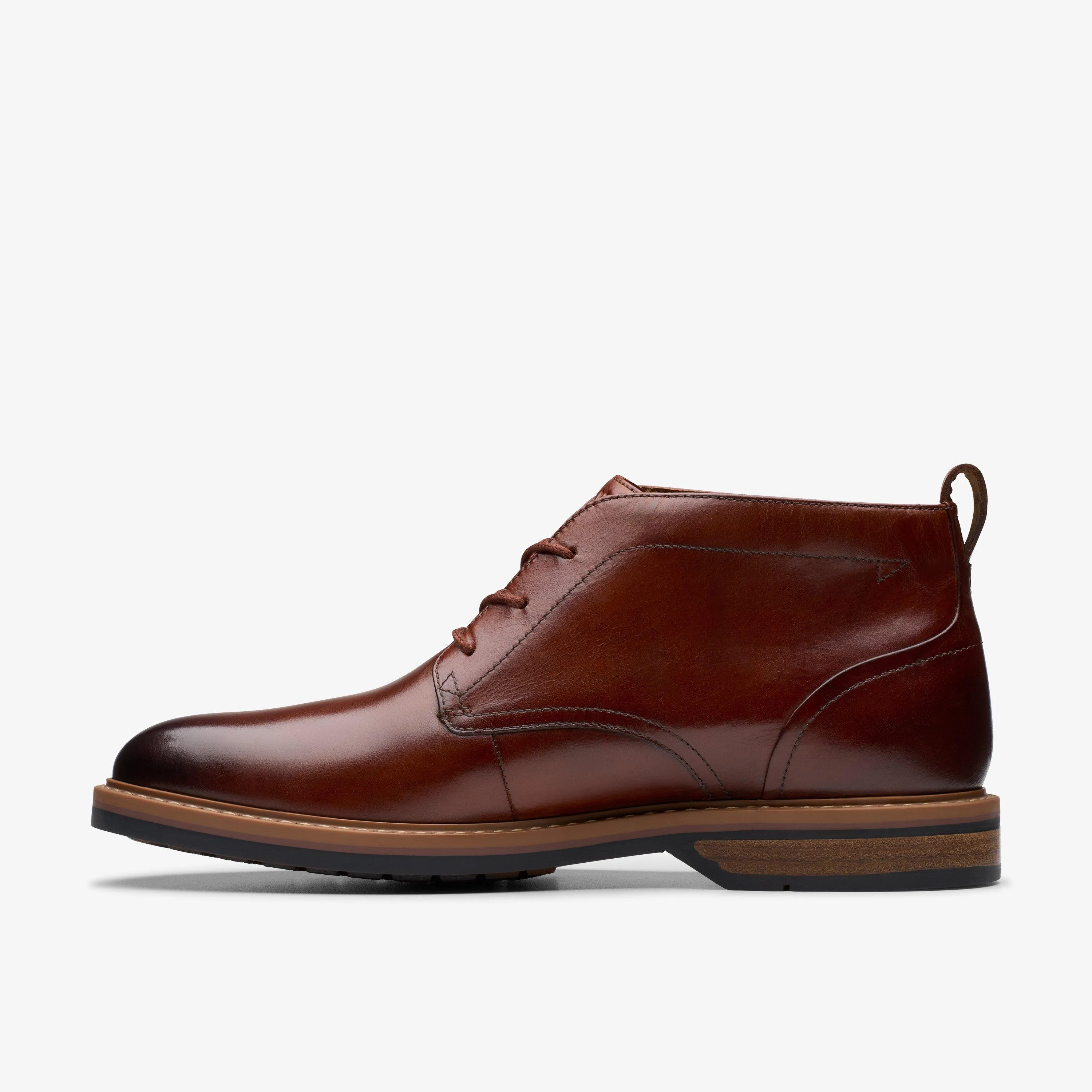 Aldwin Chukka Pelle marrone chiaro