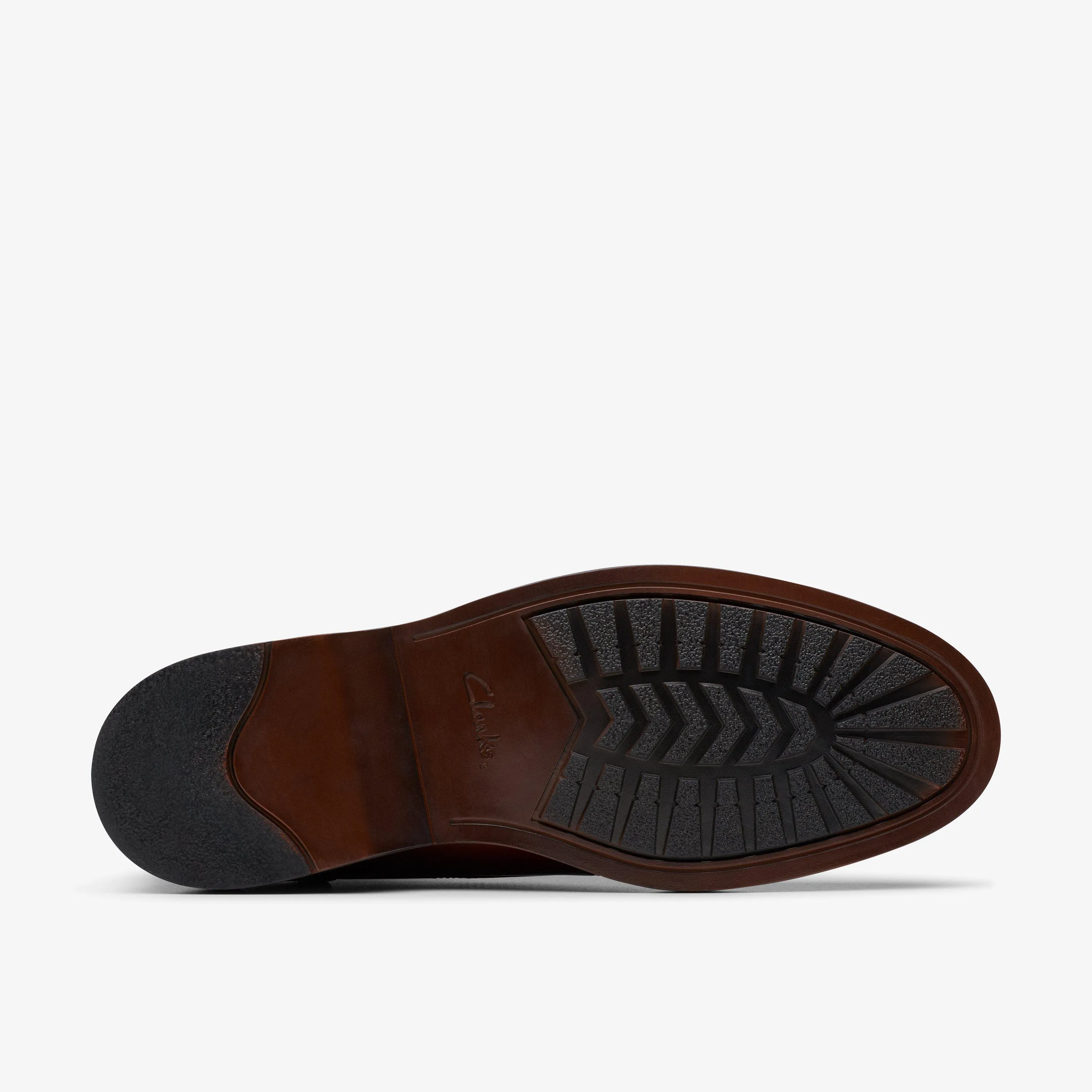 Aldwin Chukka Pelle marrone chiaro
