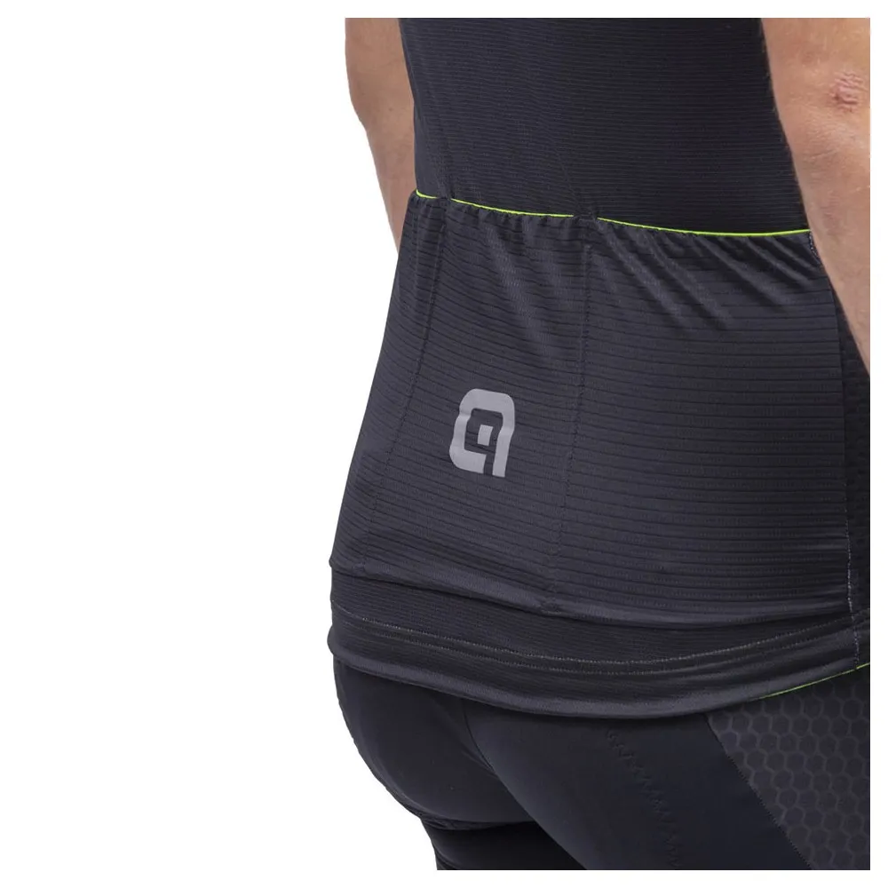 Ale' Maglia Ciclismo Logo Nero Uomo