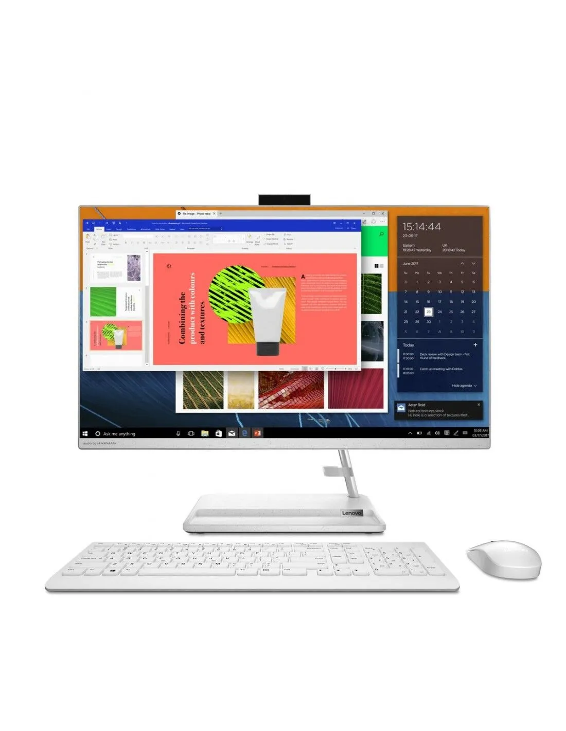 All in One Lenovo IdeaCentre AIO 3 Gen 6 Qwerty in Spagnolo 27" 512 GB SSD Intel Core i5 16 GB RAM