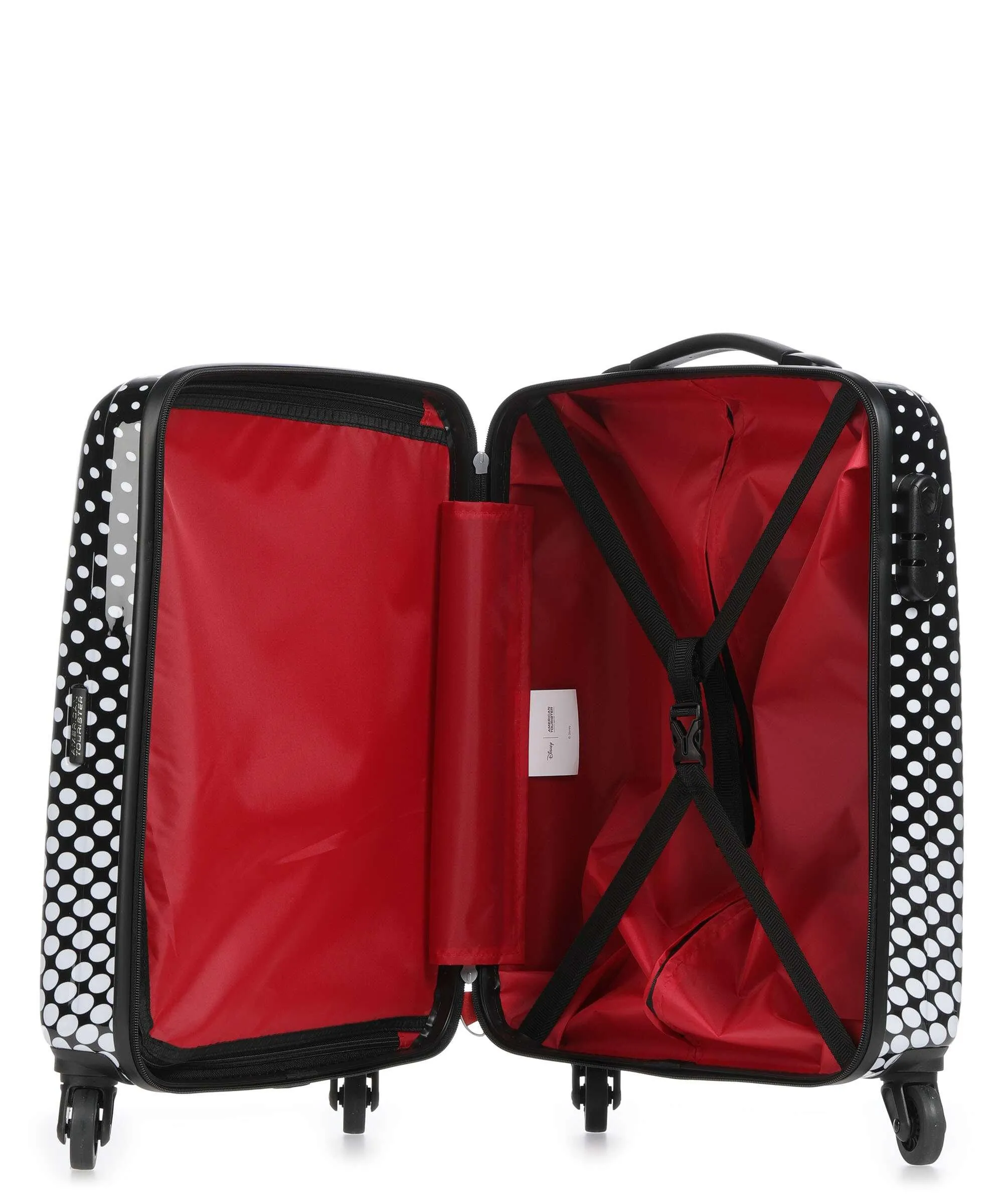  American Tourister Disney Legends Valigia trolley (4 ruote) nero/bianco 55 cm  