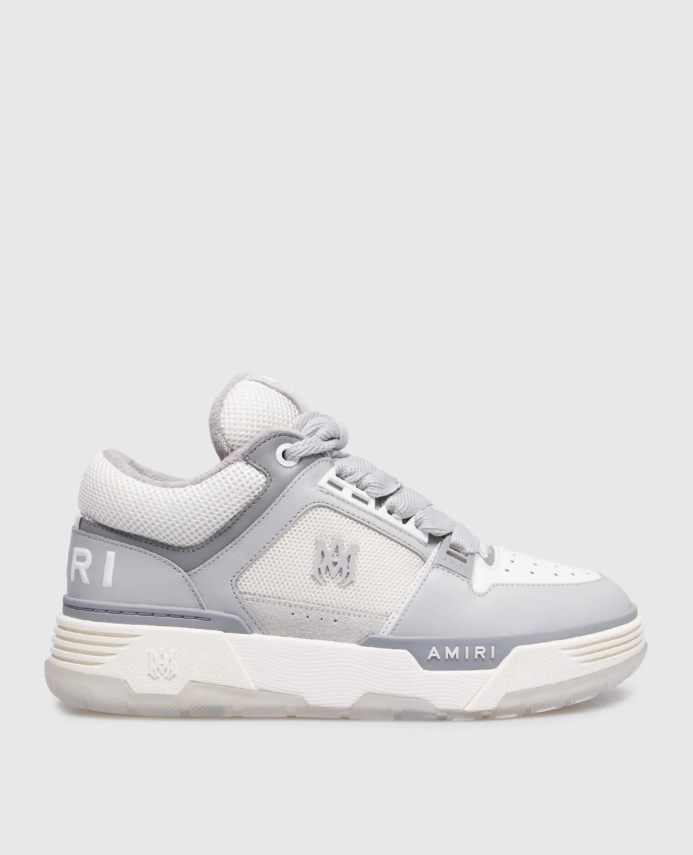 AMIRI Scarpe da ginnastica combinate grigie MA-1 AMFOSR1048
