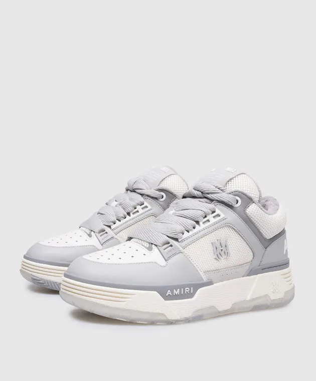 AMIRI Scarpe da ginnastica combinate grigie MA-1 AMFOSR1048