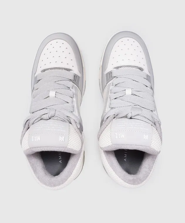 AMIRI Scarpe da ginnastica combinate grigie MA-1 AMFOSR1048