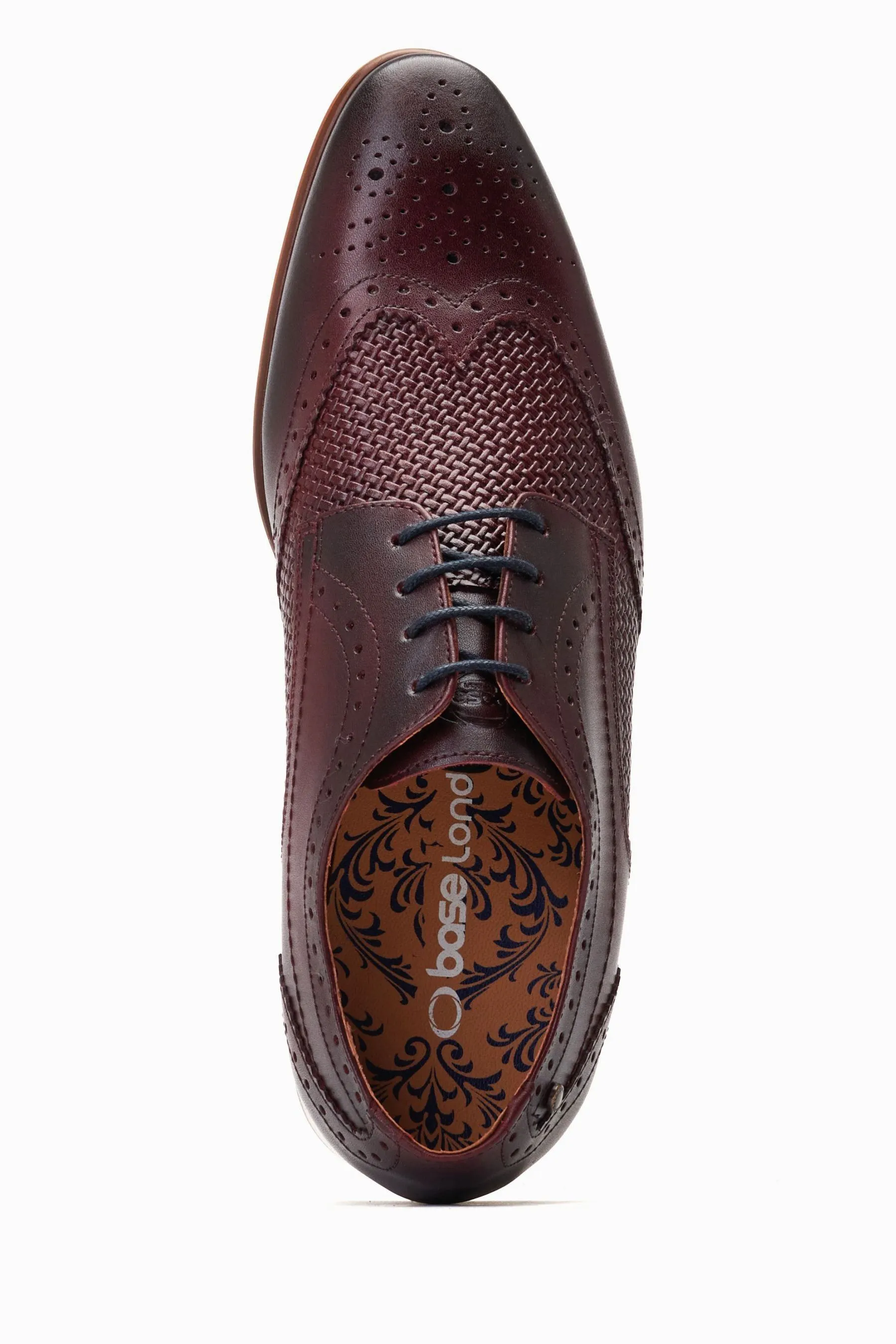 Base London Falcone Pizzo Scarpe stile brogue    
