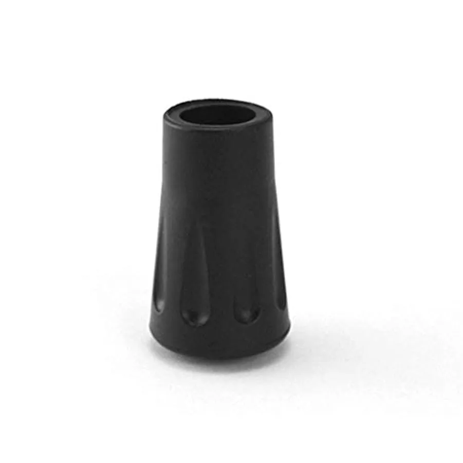 Bastoni da trekking Escursione bastone nordico canna piedi sci stampella punta scarpa alluminio Gomma protezione ricambio fibra 