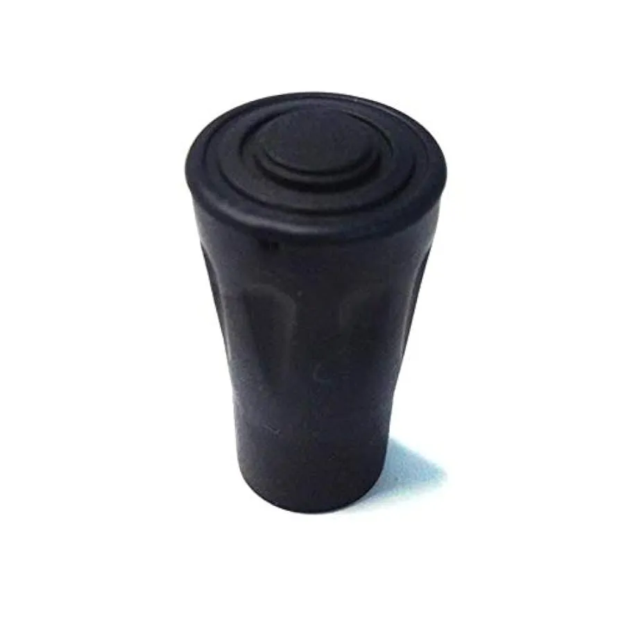 Bastoni da trekking Escursione bastone nordico canna piedi sci stampella punta scarpa alluminio Gomma protezione ricambio fibra 