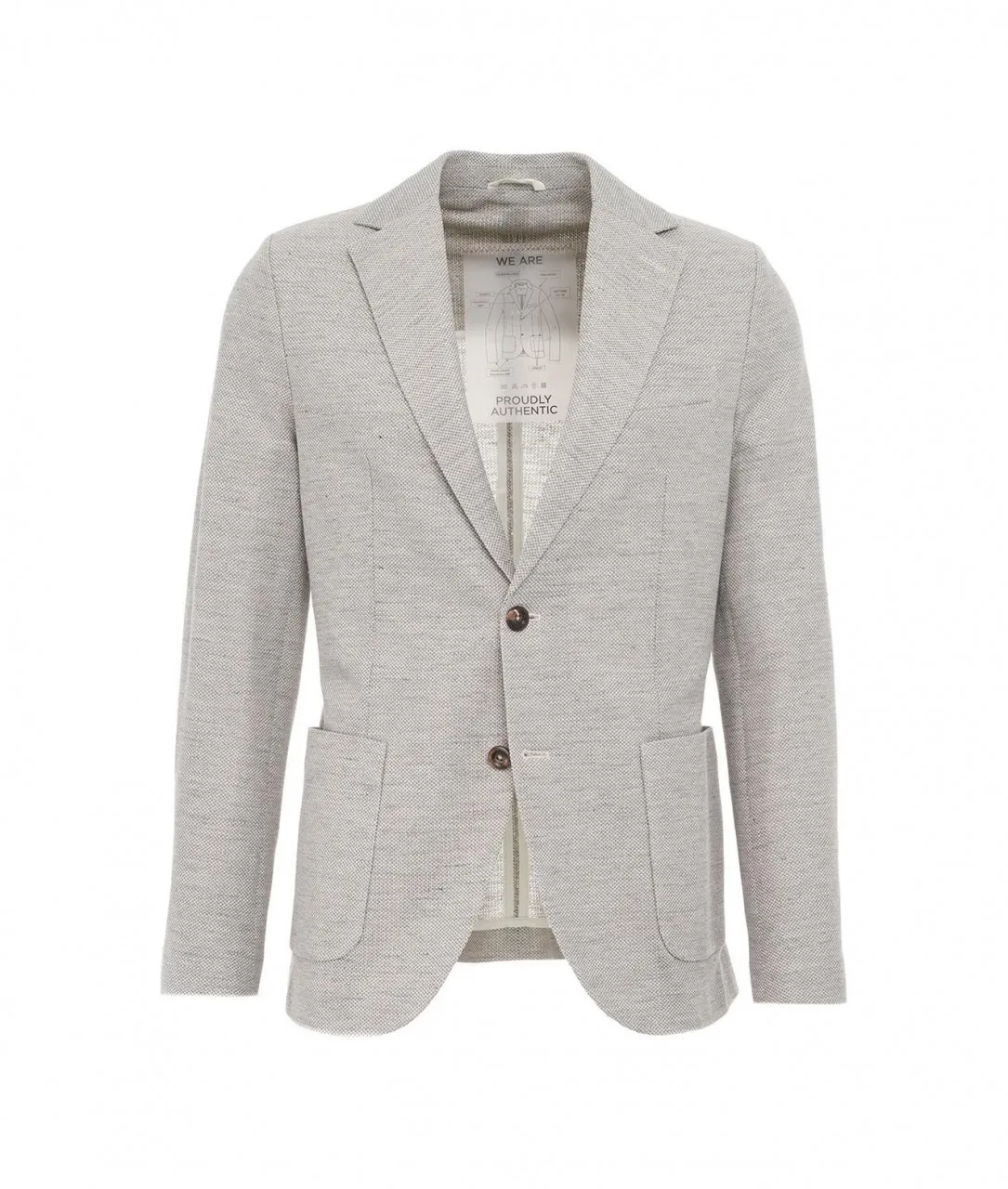 Blazer grigio chiaro grigio chiaro