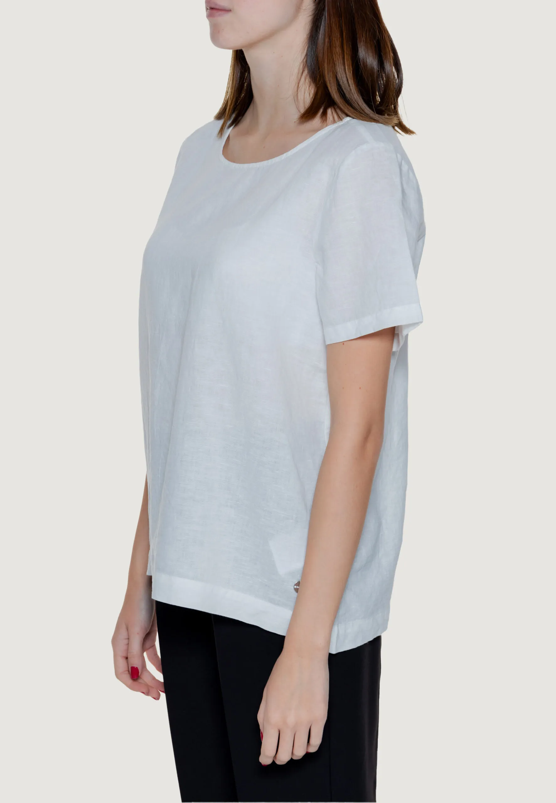 Blusa manica corta Street One  Bianco