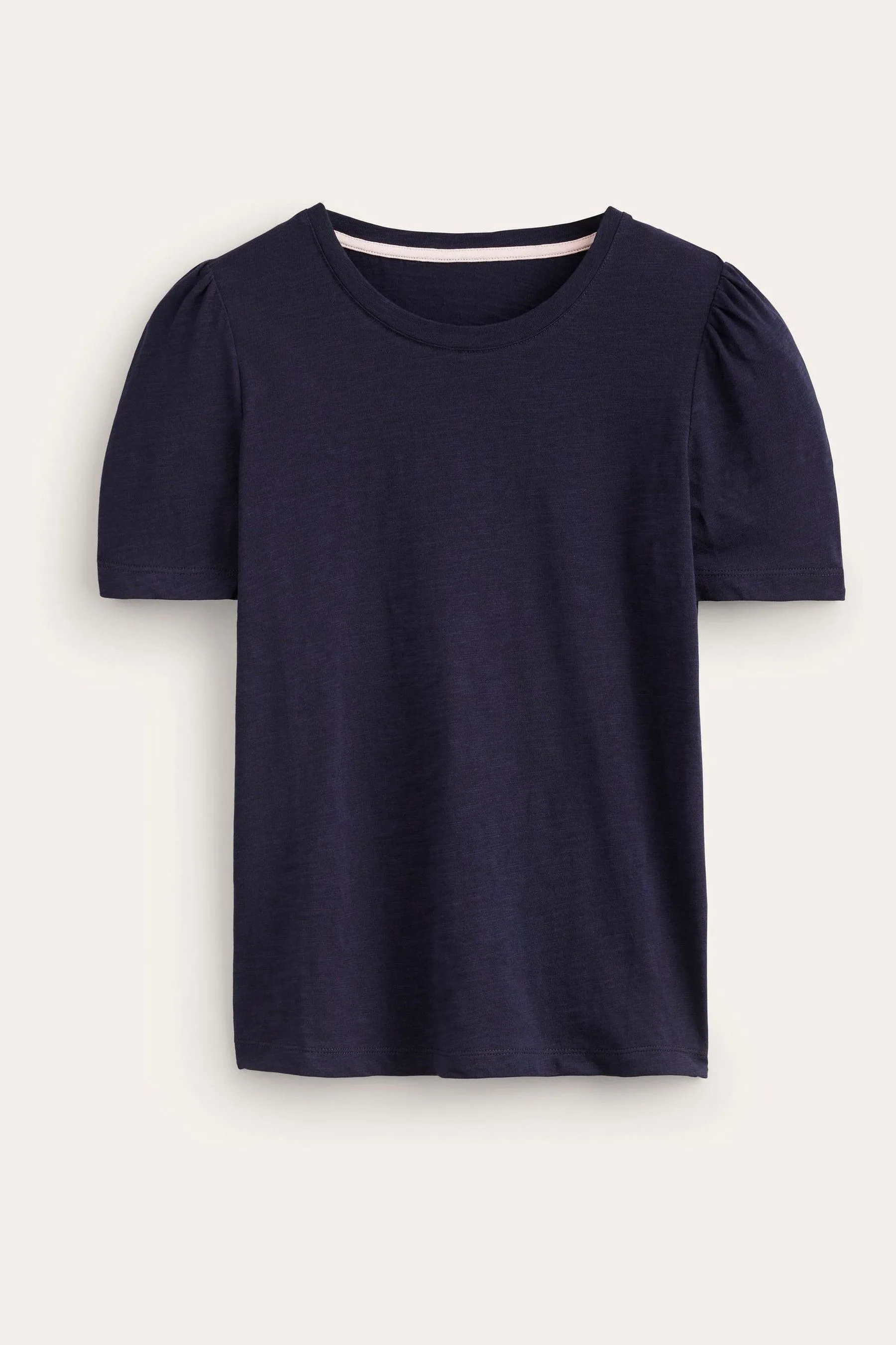 Boden 100% Cotton Puff Sleeve T-Shirt    