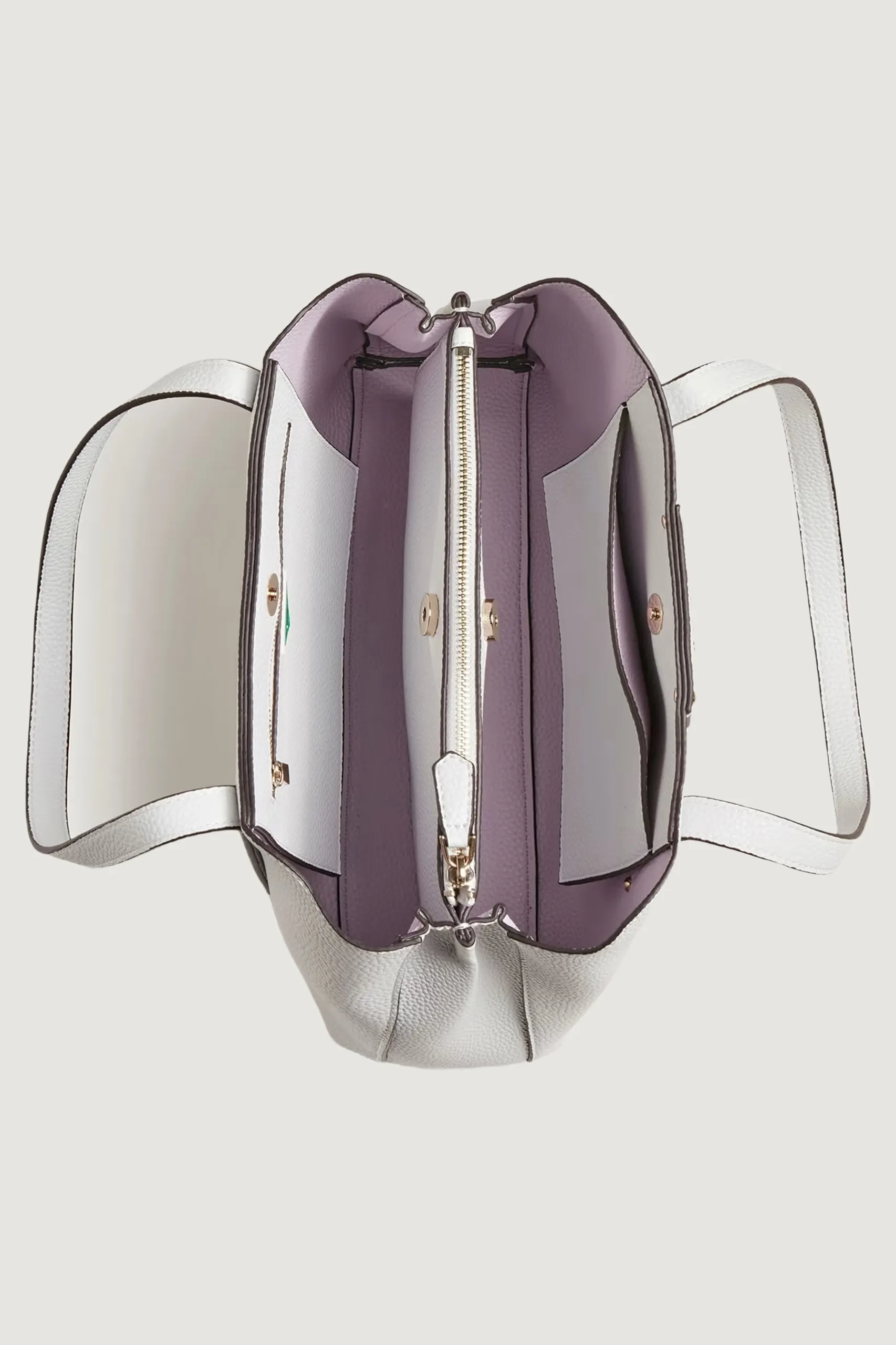 Borsa Guess eco brenton girlfriend satchel Bianco