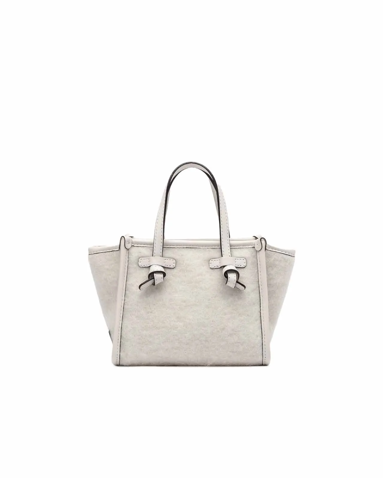 Borsa Miss Marcella furry panna