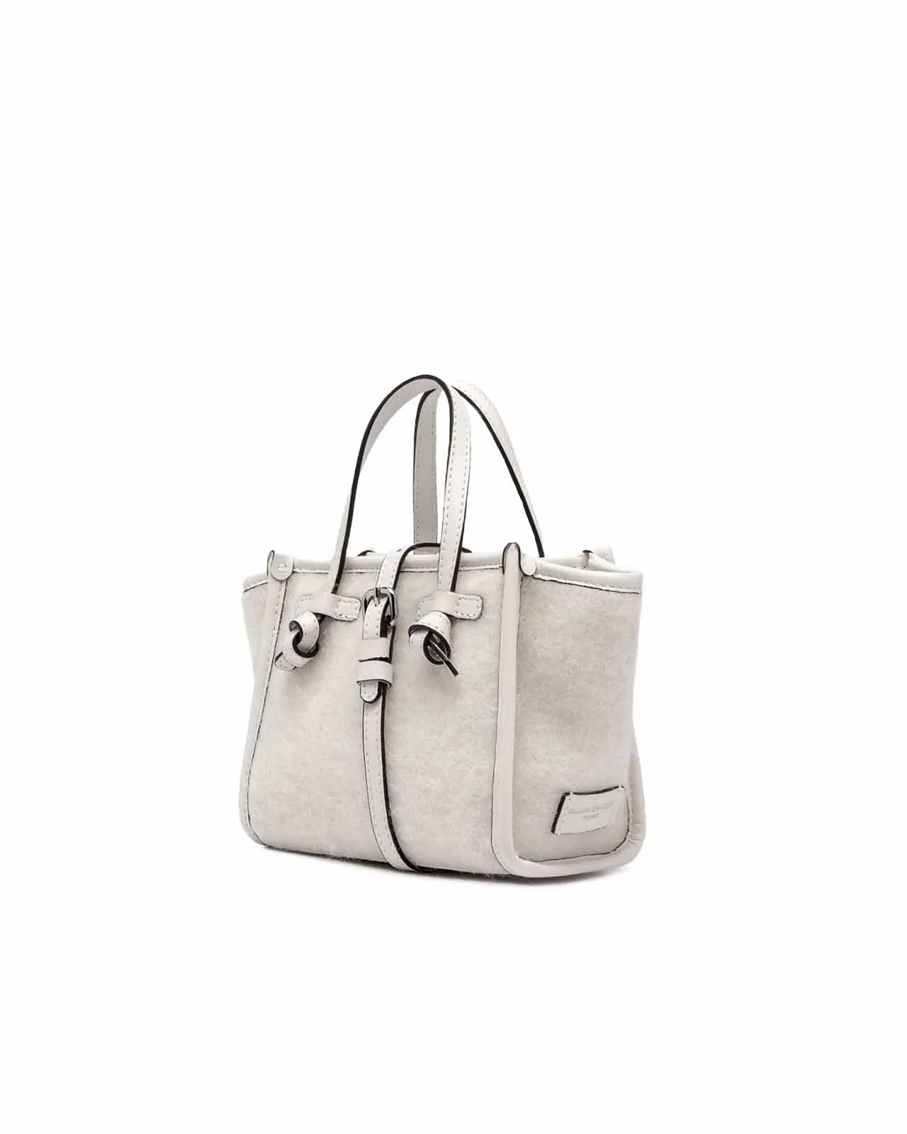 Borsa Miss Marcella furry panna