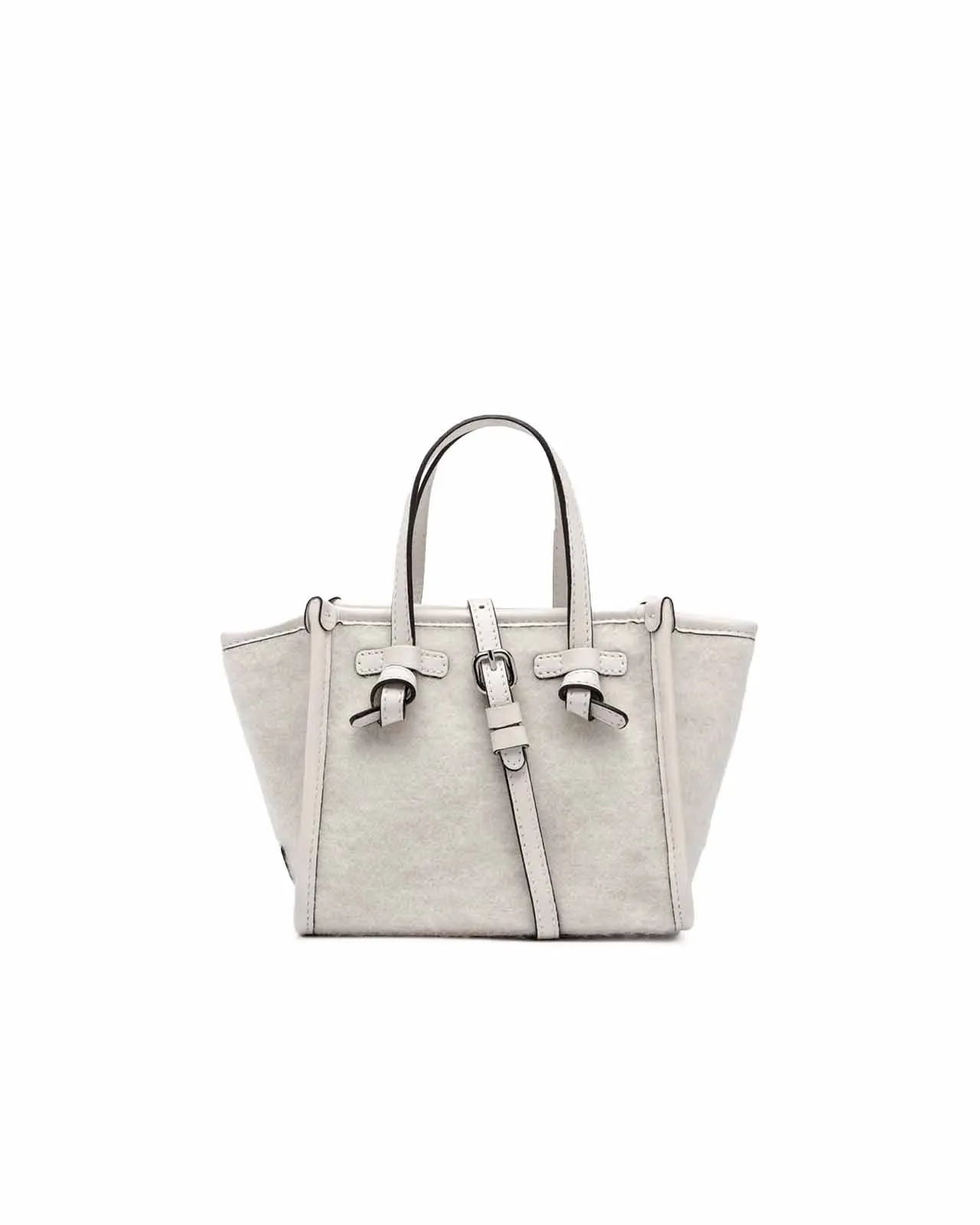 Borsa Miss Marcella furry panna