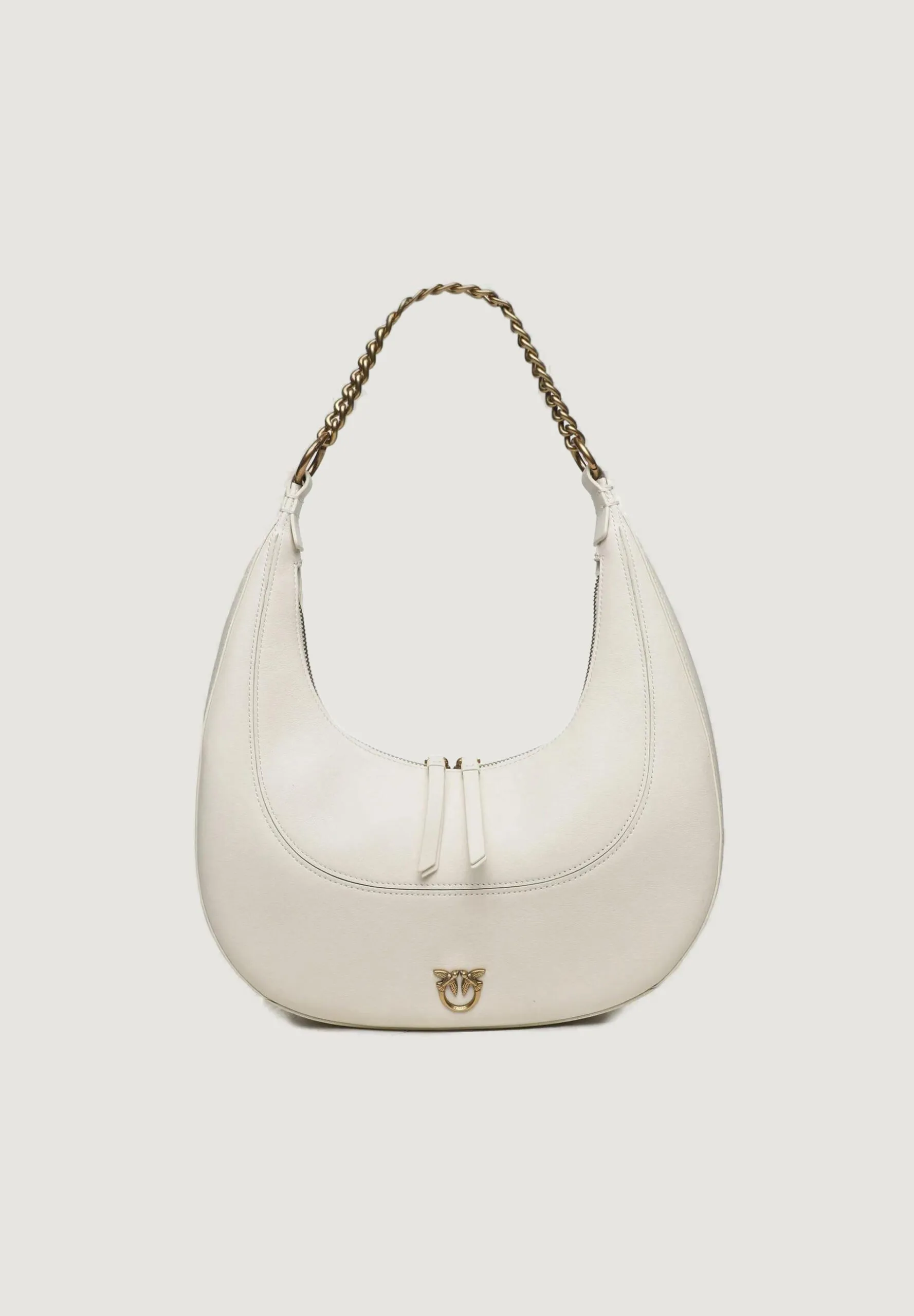 Borsa Pinko BRIOCHE HOBO CLASSIC VITELLO M Bianco