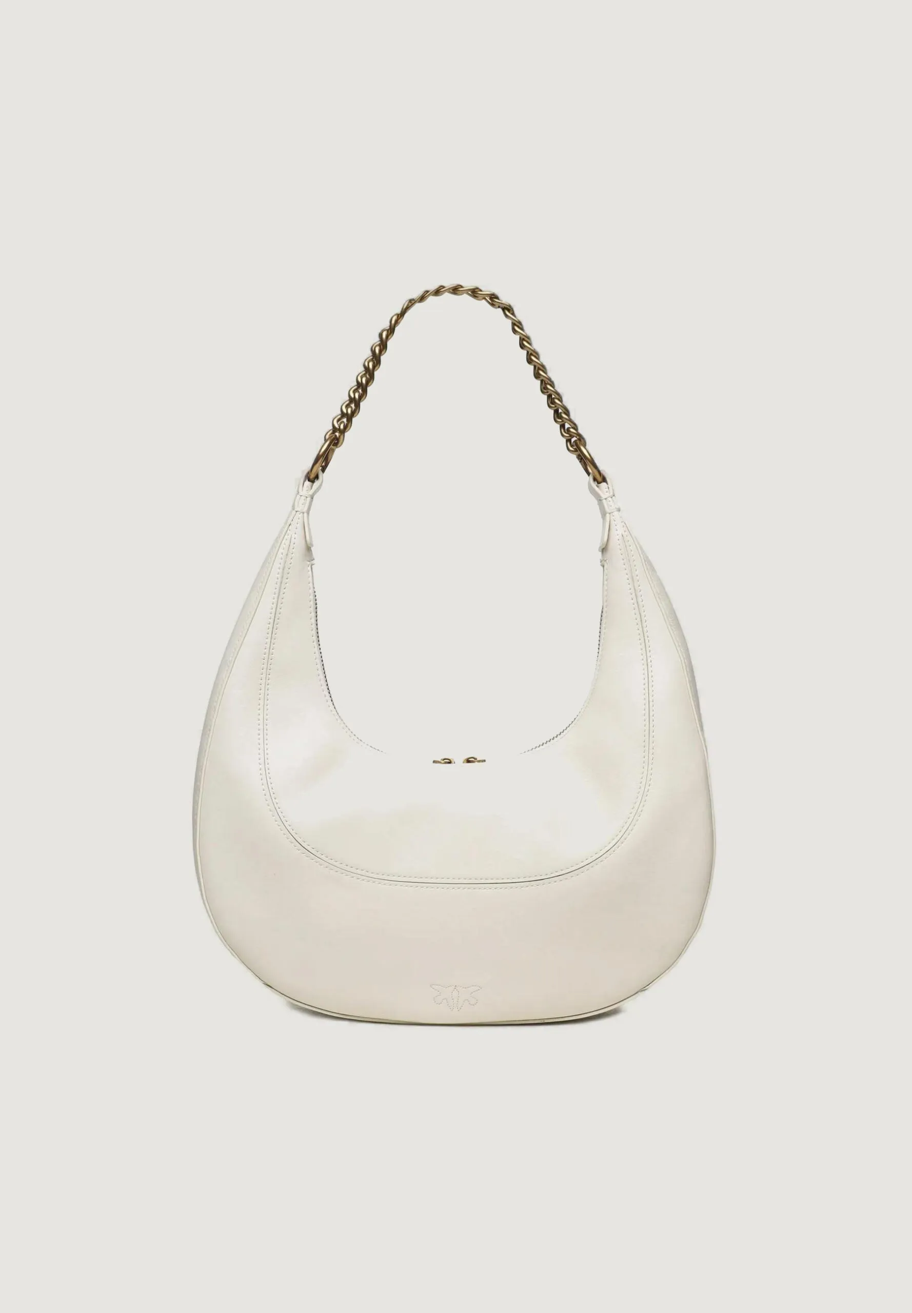 Borsa Pinko BRIOCHE HOBO CLASSIC VITELLO M Bianco