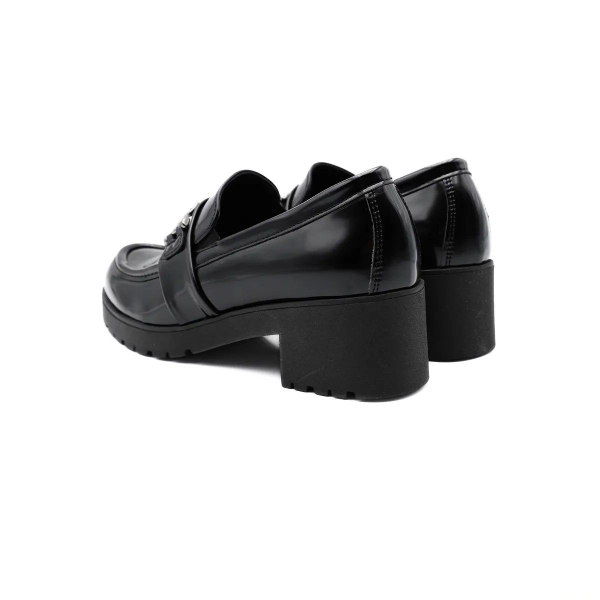 BOTTEGA LOTTI MOCASSINO TACCO 224024 NERO  