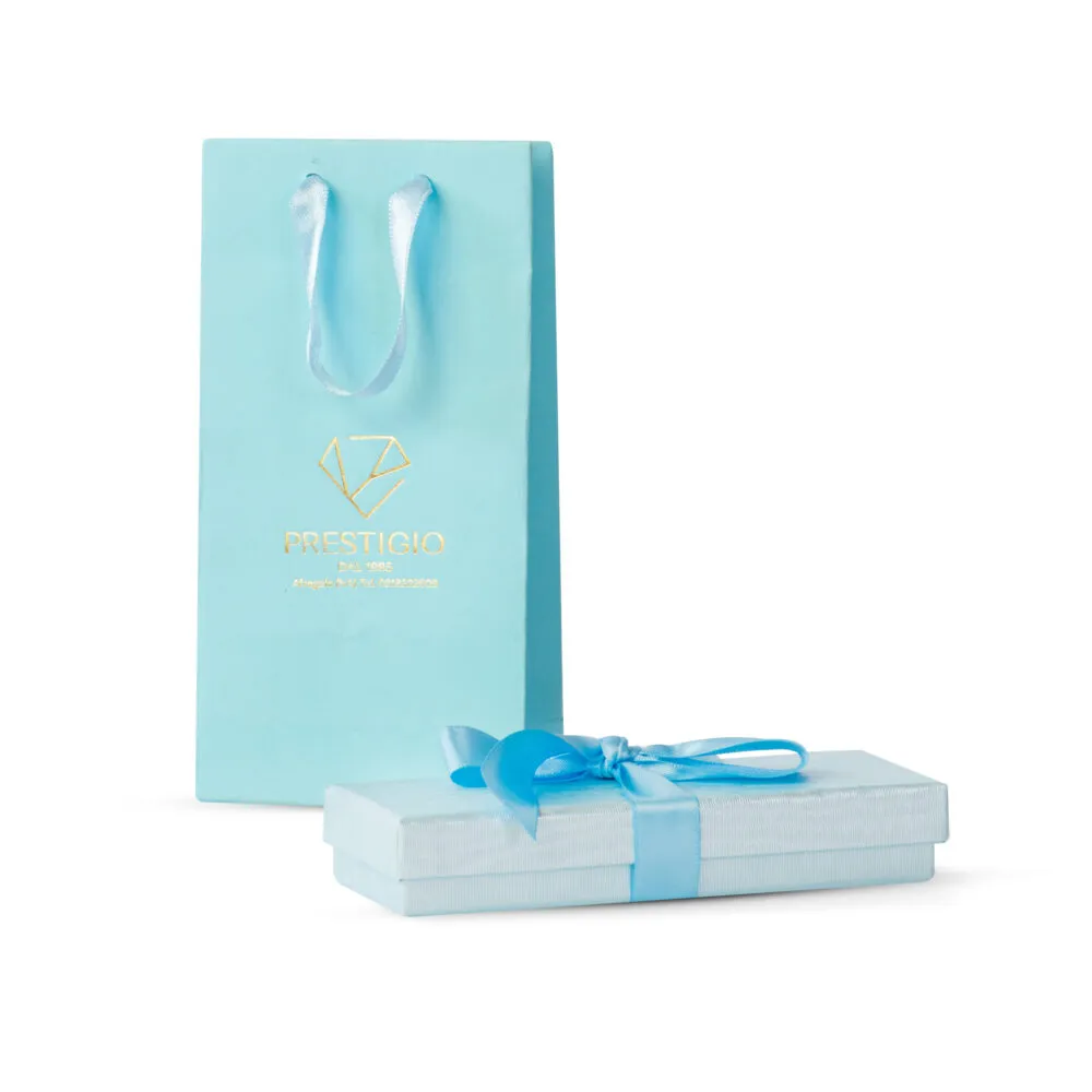 Bracciale Bimbo “Blue Car” In Oro Giallo 18kt