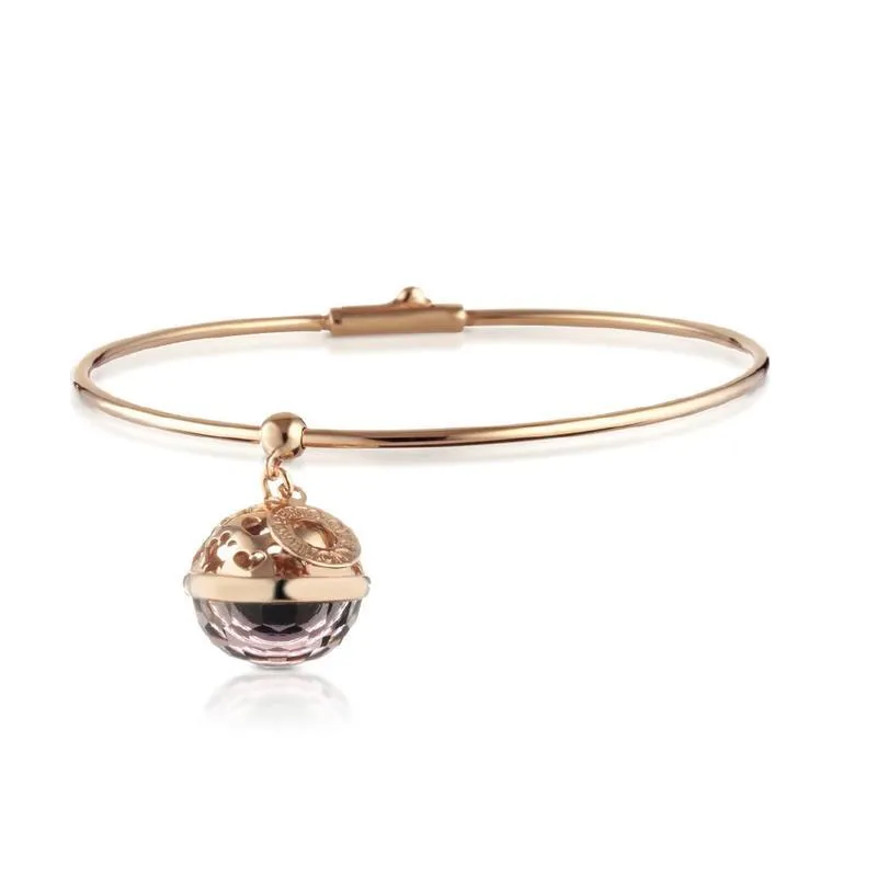 Bracciale con Chiama Angeli in Argento e Swarovski