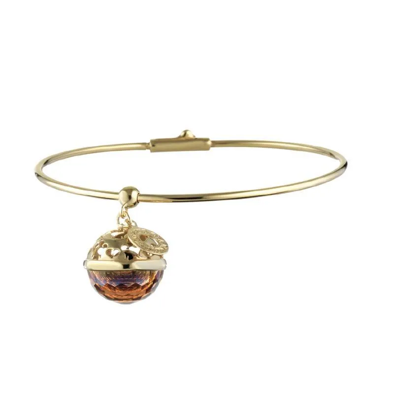 Bracciale con Chiama Angeli in Argento e Swarovski