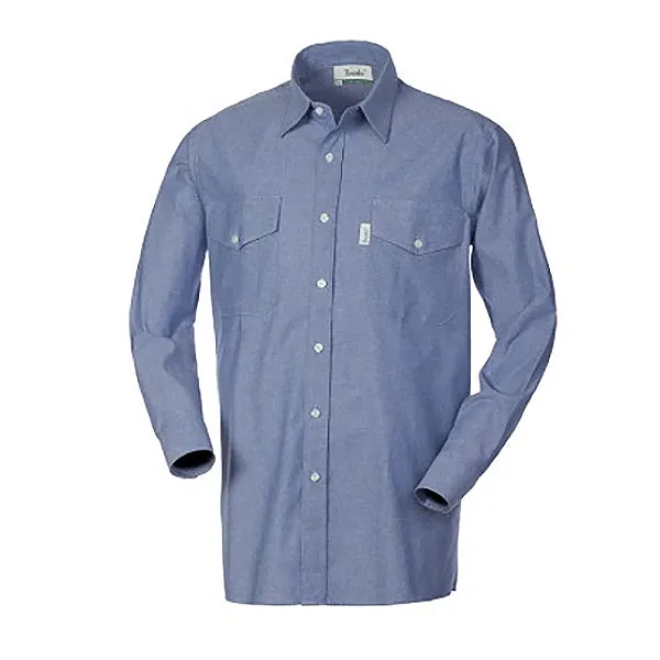BREMBO CAMICIA MANICA LUNGA IN COTONE COLORE OXFORD TG XXL*