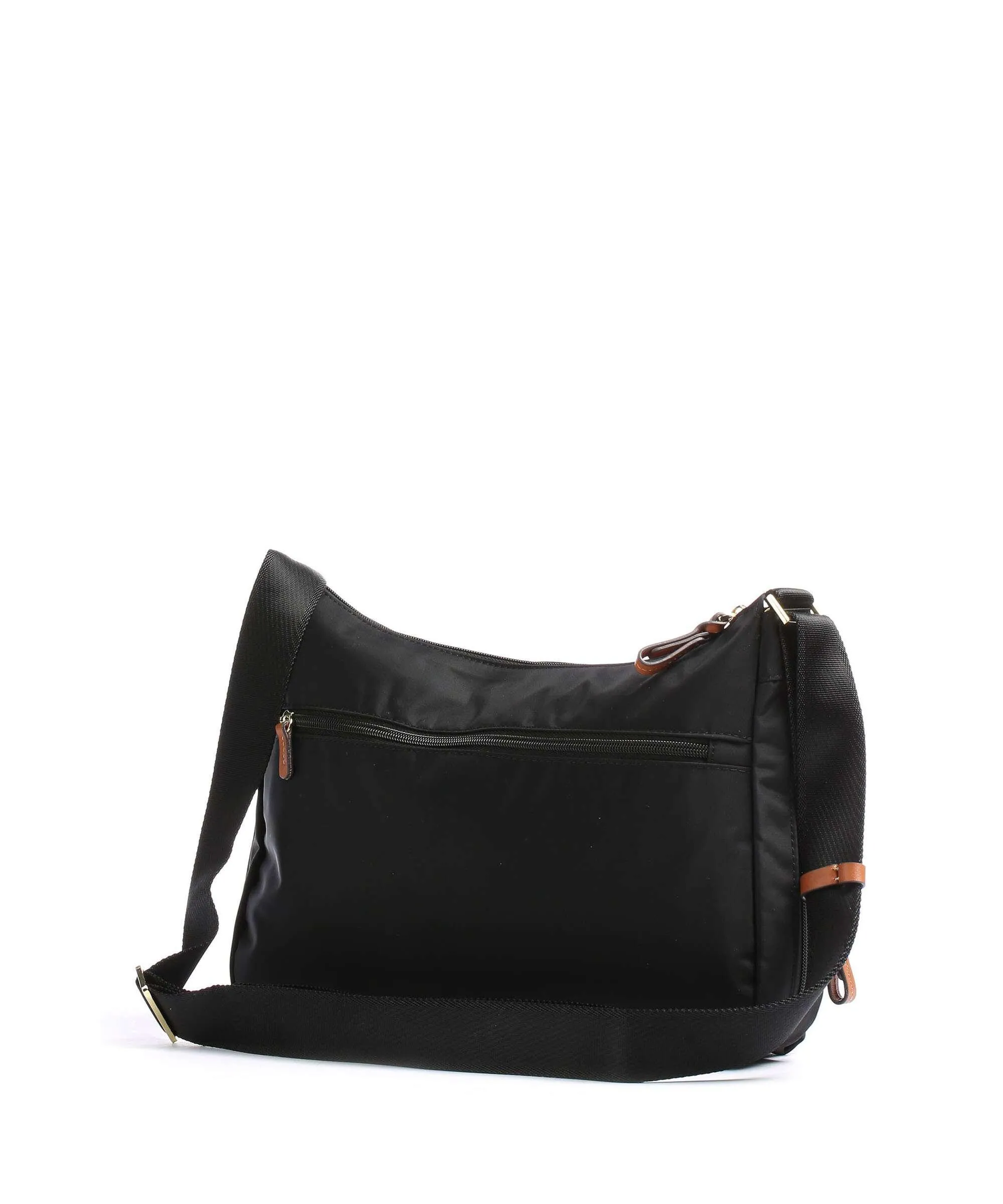  Brics X-Collection Borsa a spalla nylon riciclato nero  