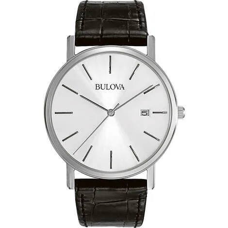 BULOVA Orologio solo tempo uomo Bulova Dress Duets 96B104