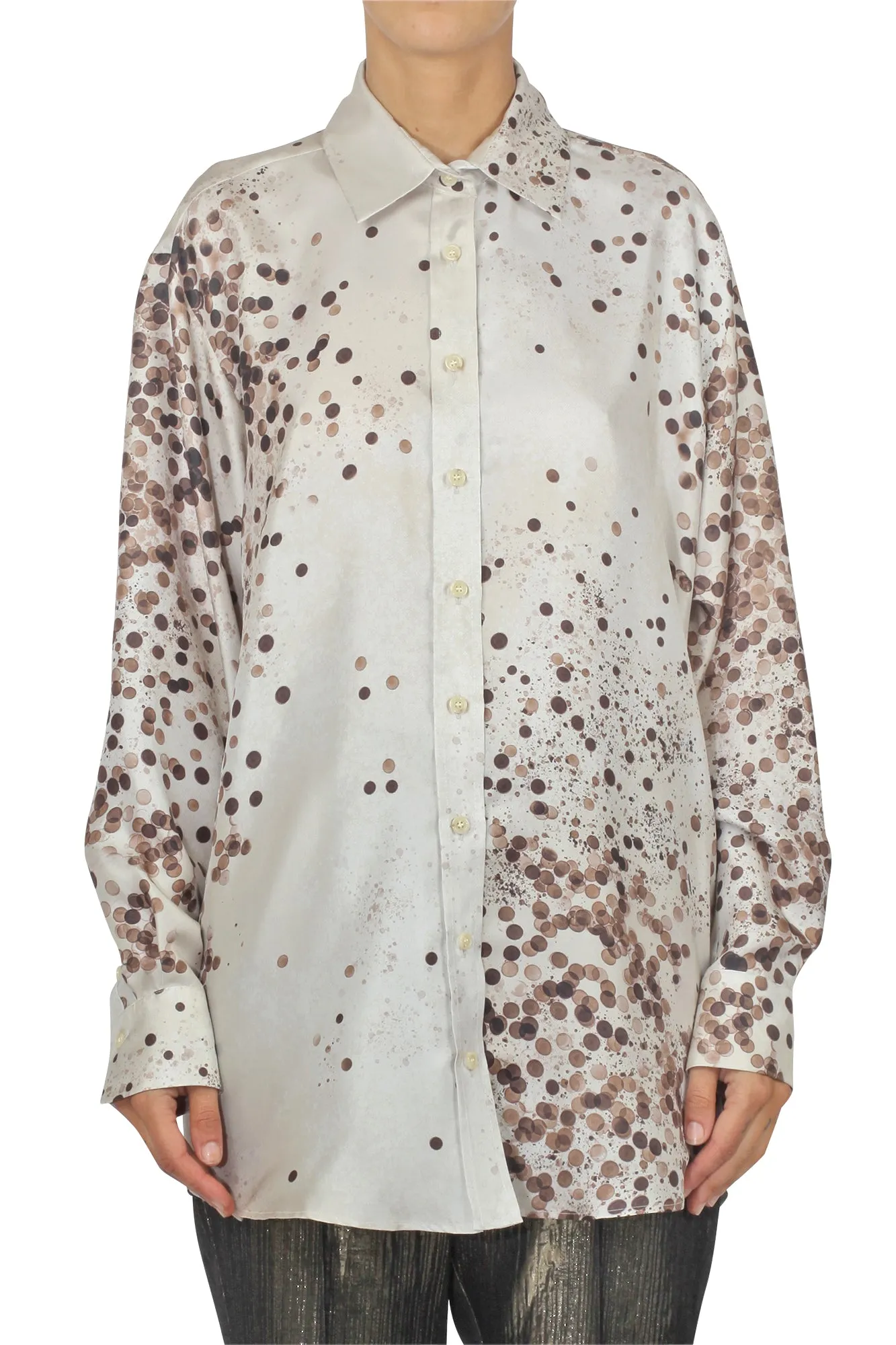 Camicia - 440200 - Fantasia Panna
