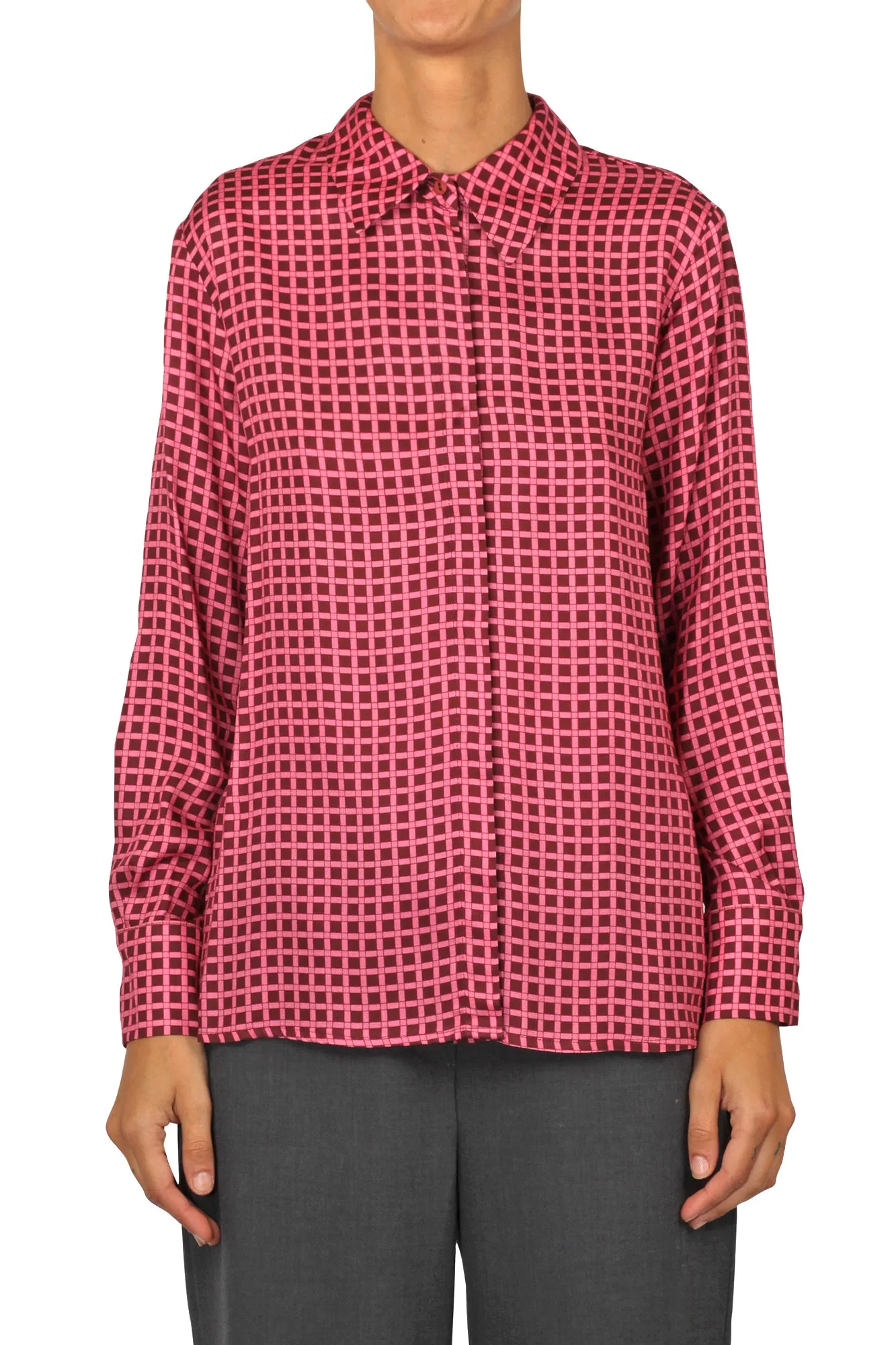Camicia - 440663 - Rosa/Bordeaux