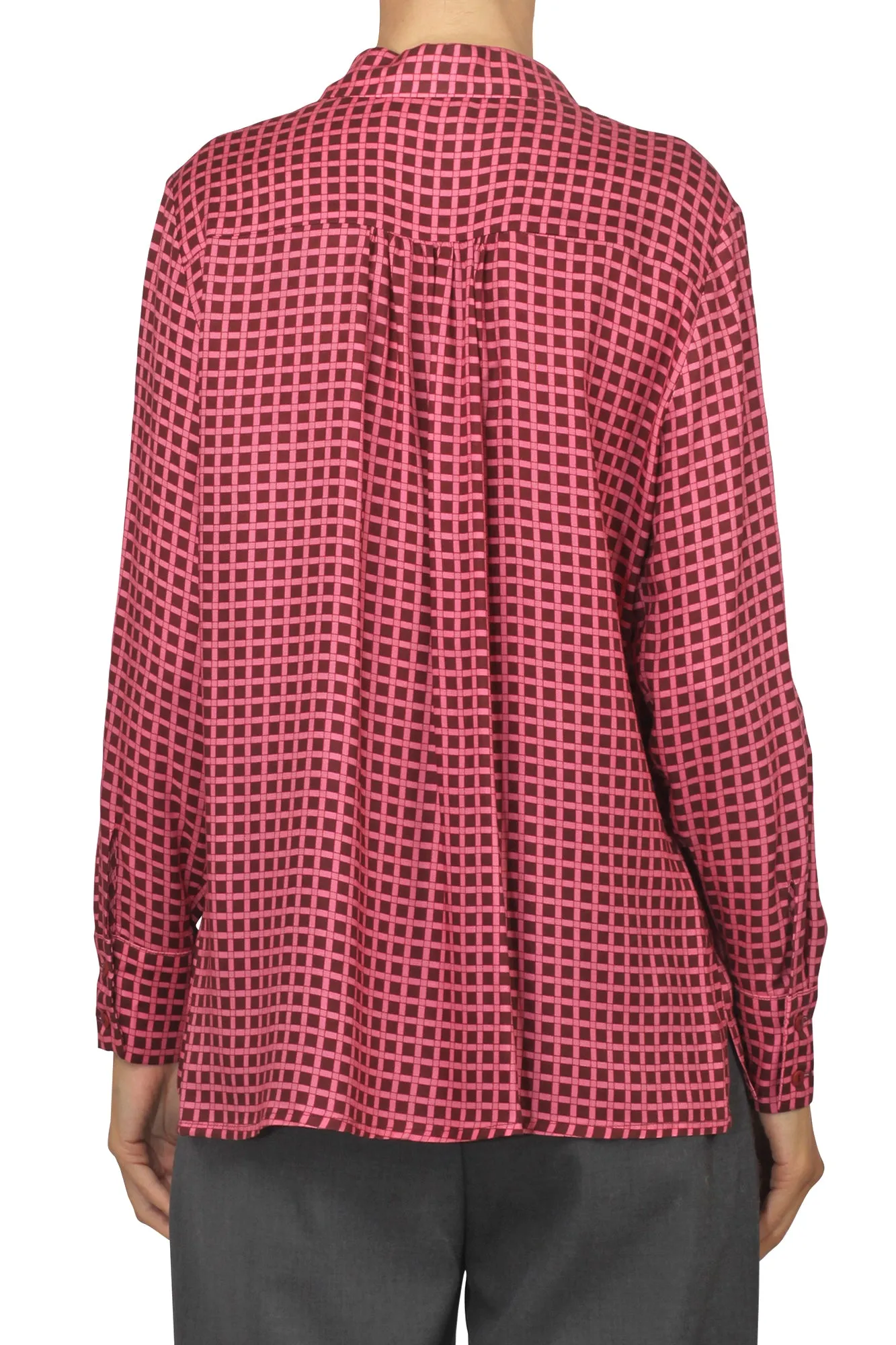 Camicia - 440663 - Rosa/Bordeaux
