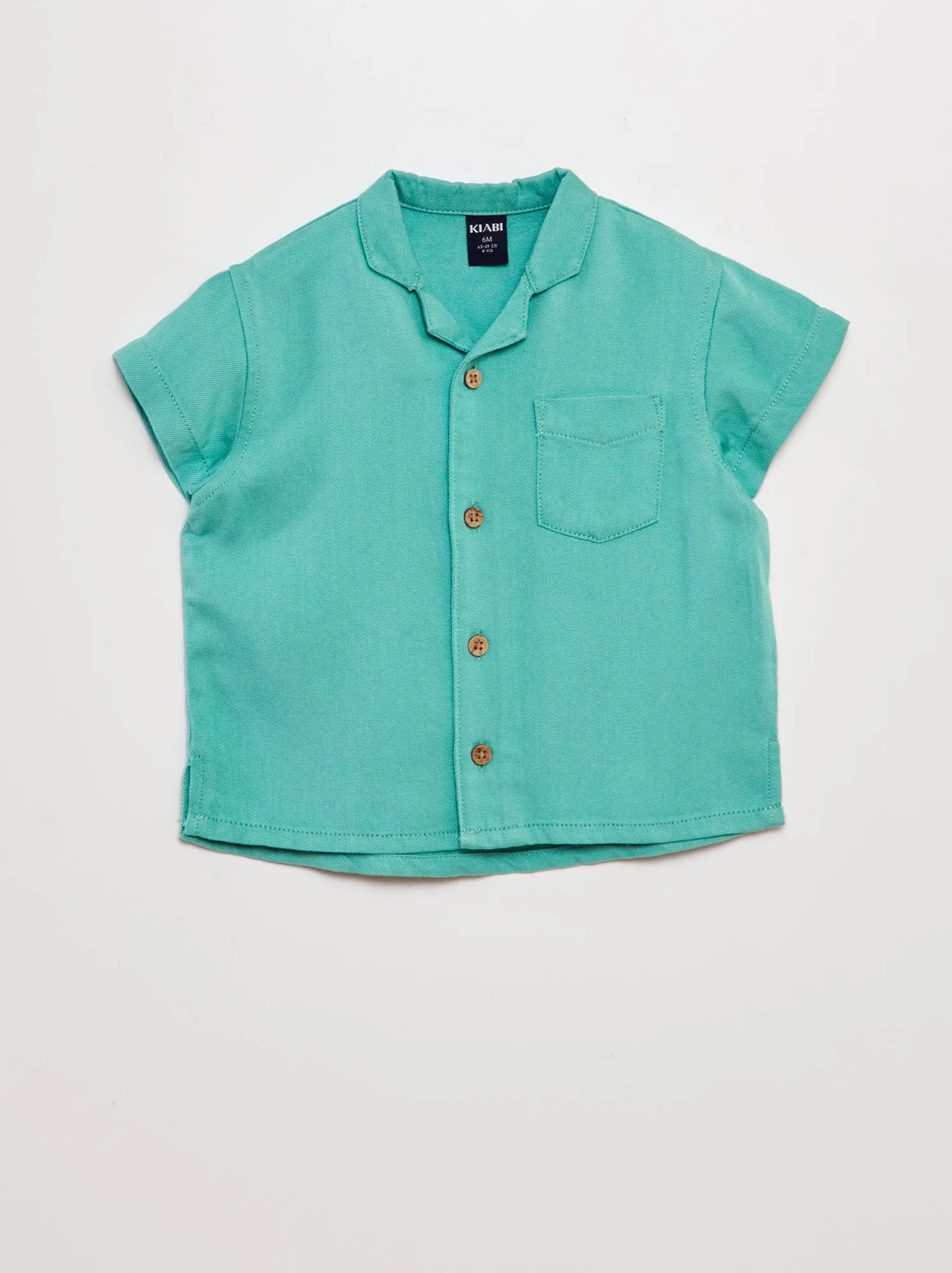 Camicia a maniche corte - VERDE