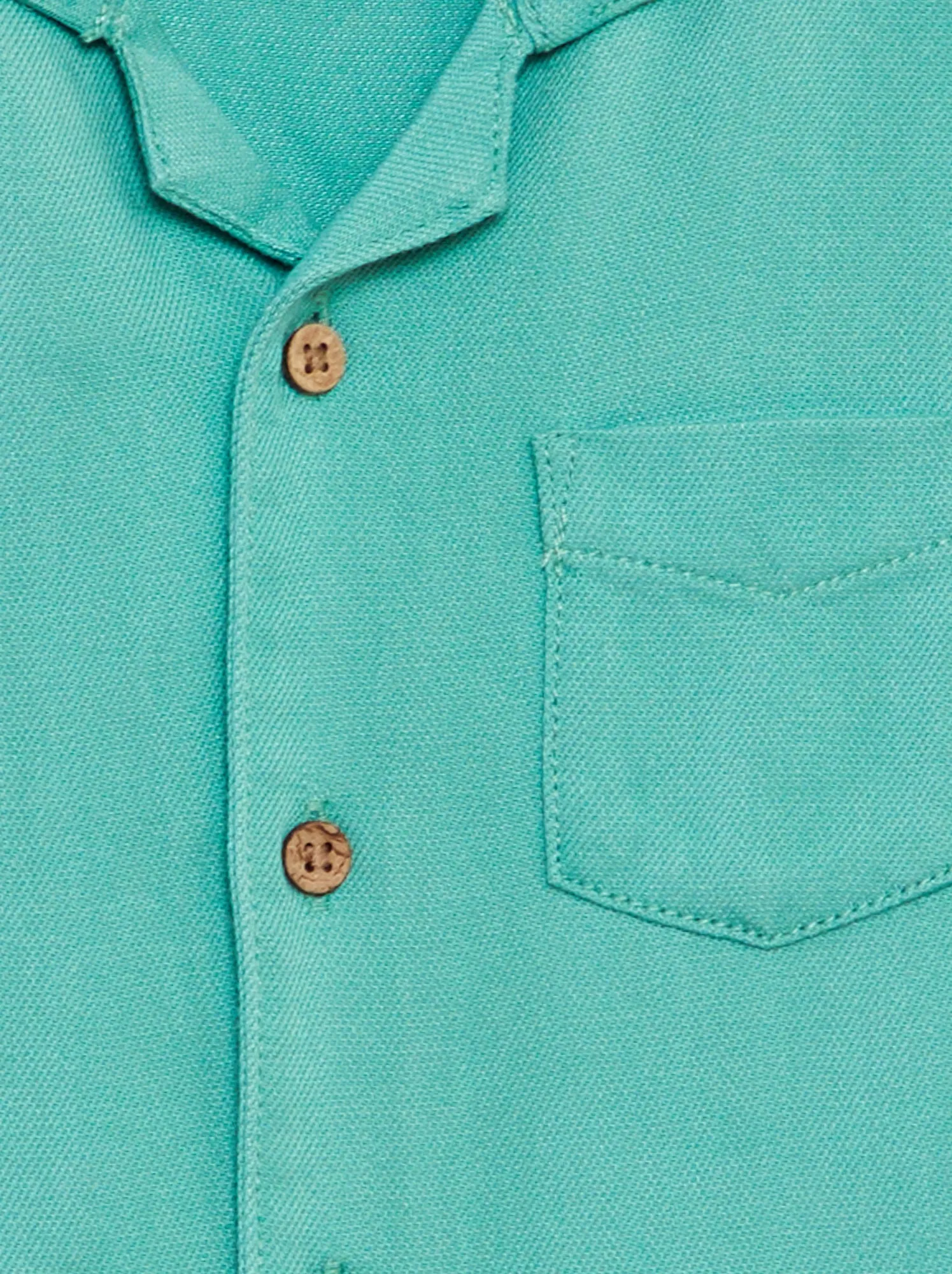 Camicia a maniche corte - VERDE