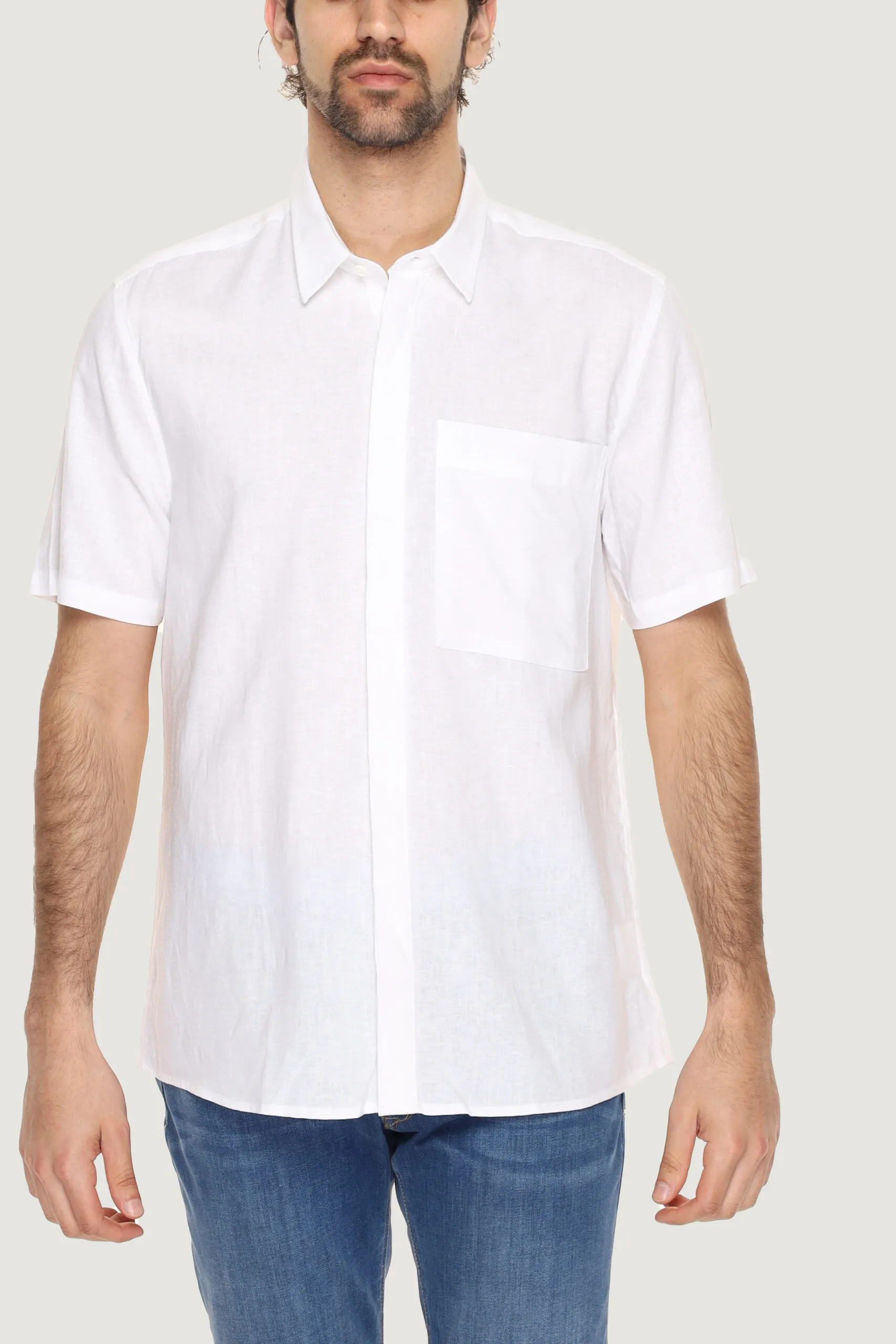Camicia manica corta Antony Morato ADALIA Bianco