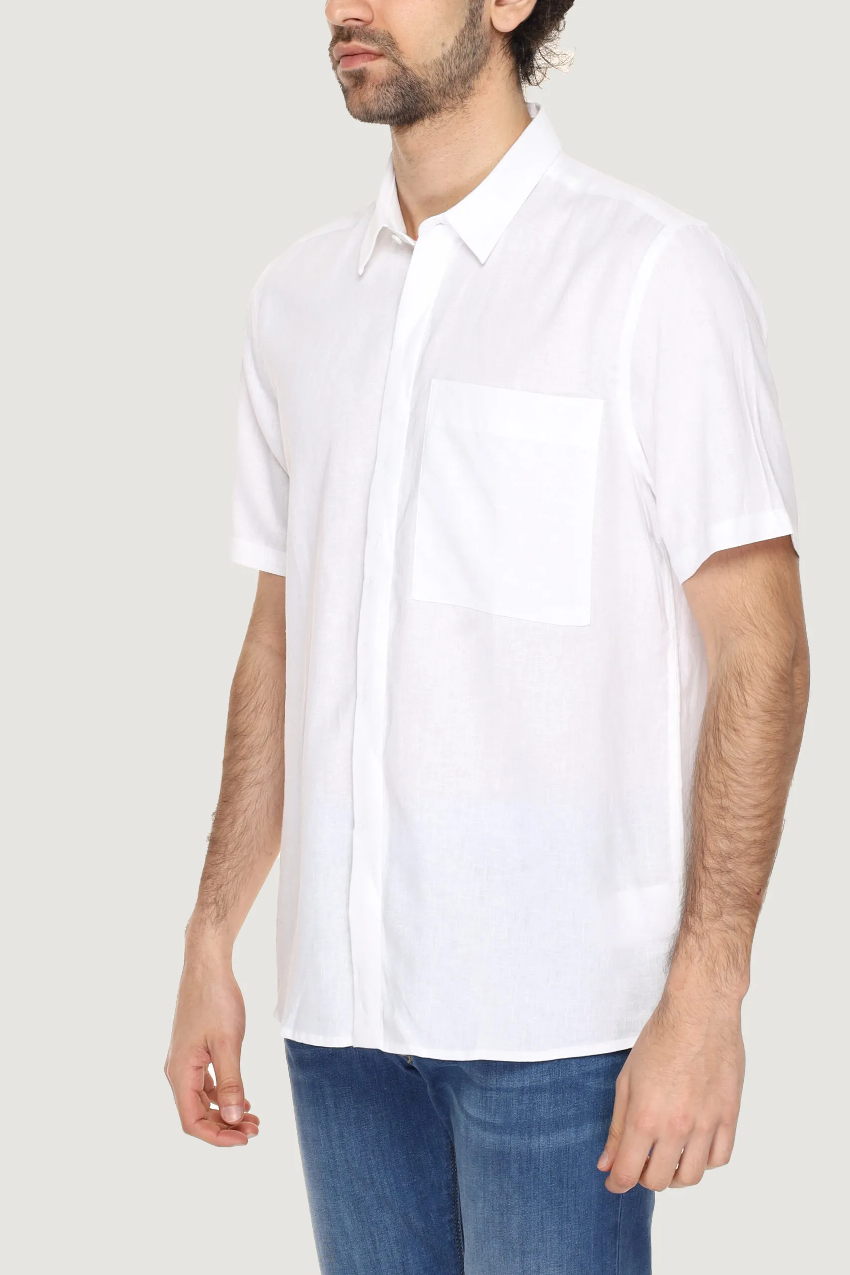 Camicia manica corta Antony Morato ADALIA Bianco