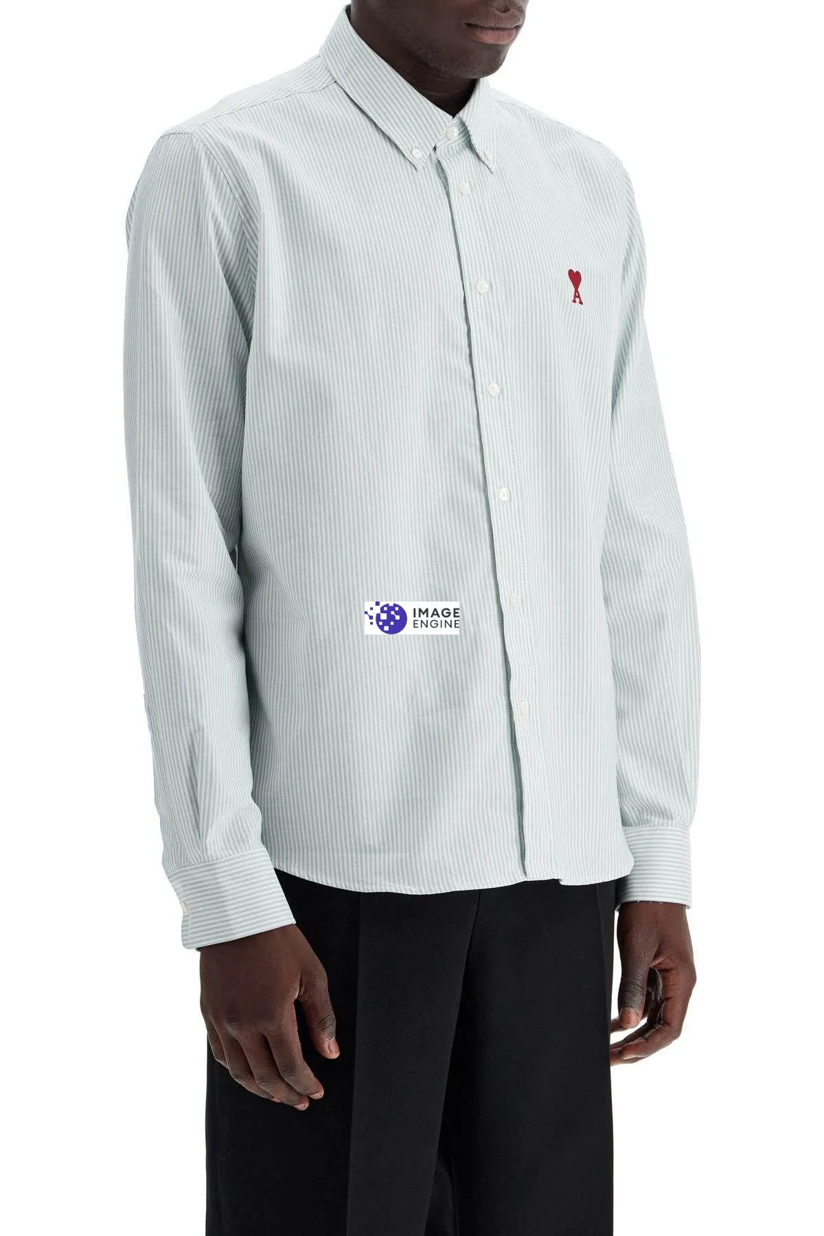 Camicia Oxford a righe Ami De Coeur