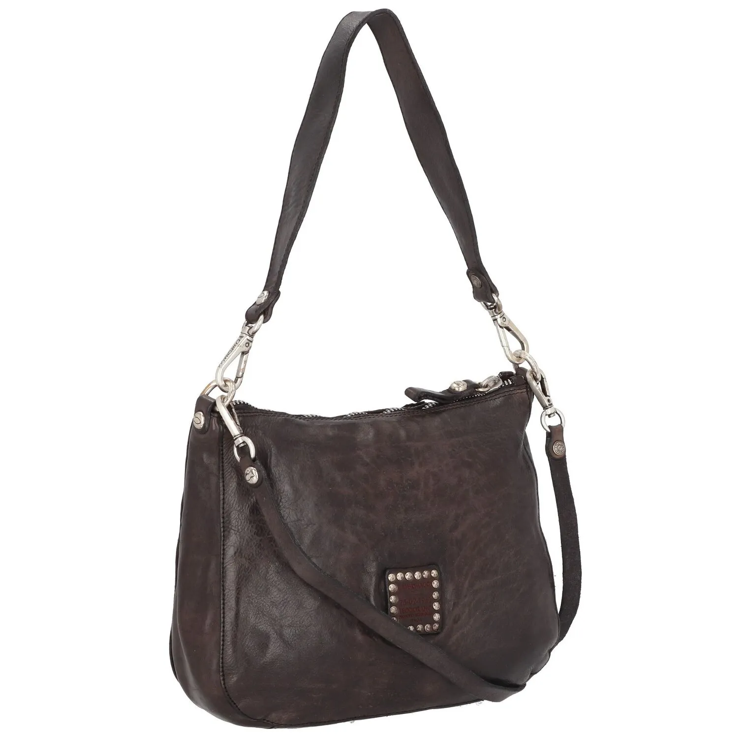 Campomaggi Borsa a tracolla in pelle 28 cm