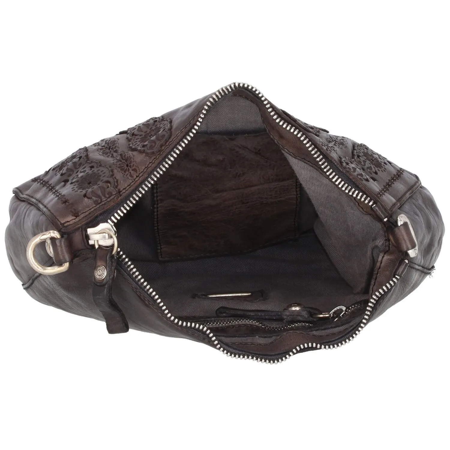 Campomaggi Borsa a tracolla in pelle 28 cm