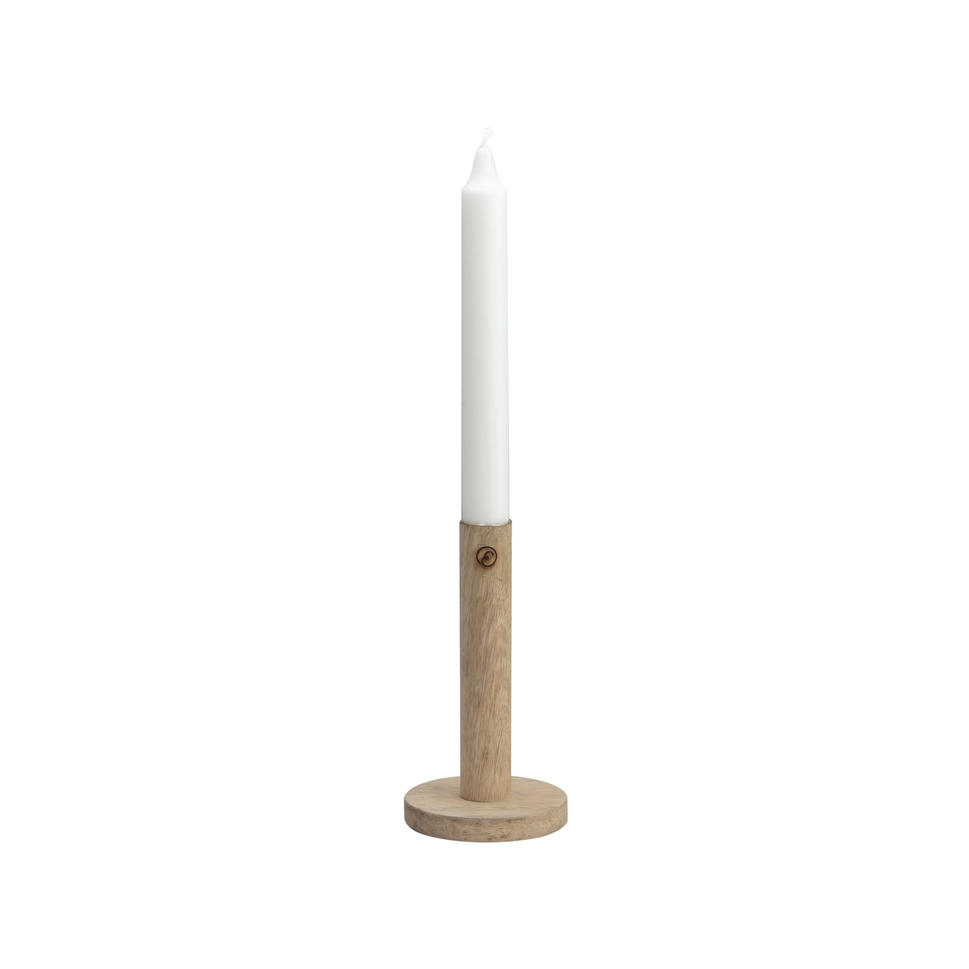 Candeliere Ernst in legno 15 cm.jn{font-size:18px}naturale