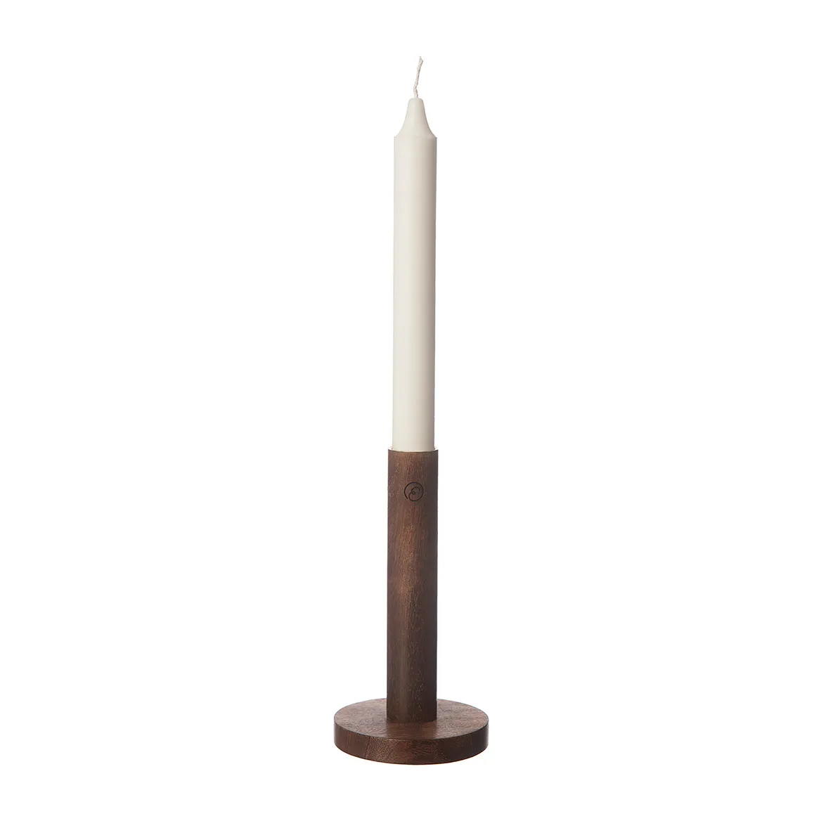Candeliere Ernst in legno 15 cm.jn{font-size:18px}naturale